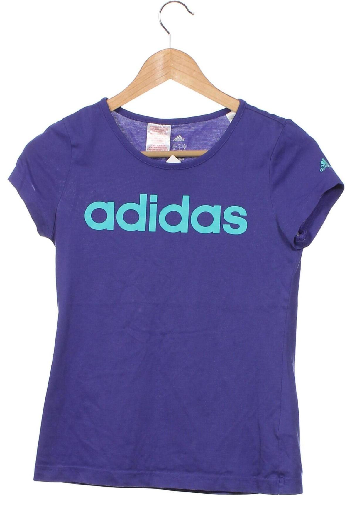 Παιδικό μπλουζάκι Adidas, Μέγεθος 12-13y/ 158-164 εκ., Χρώμα Βιολετί, Τιμή 10,23 €