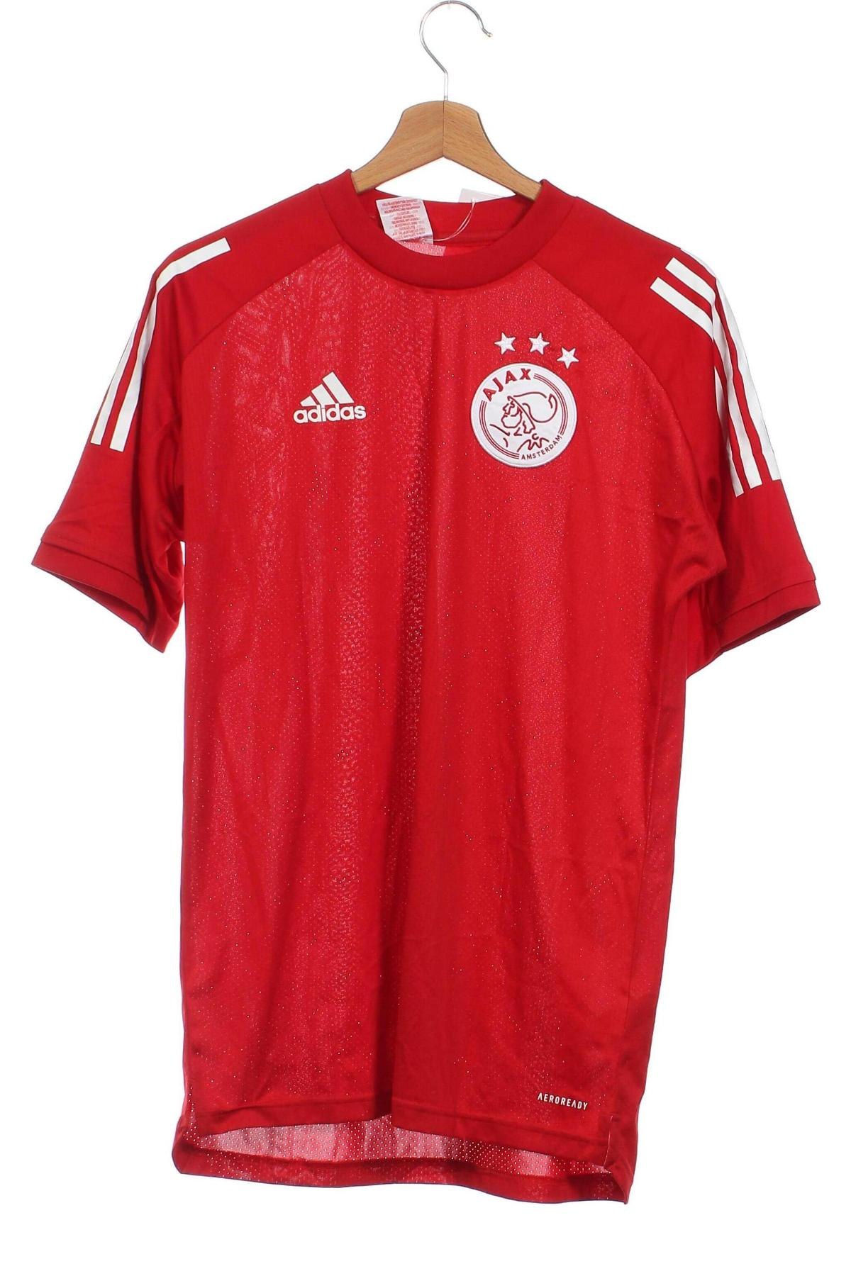 Kinder T-Shirt Adidas, Größe 15-18y/ 170-176 cm, Farbe Rot, Preis 22,47 €