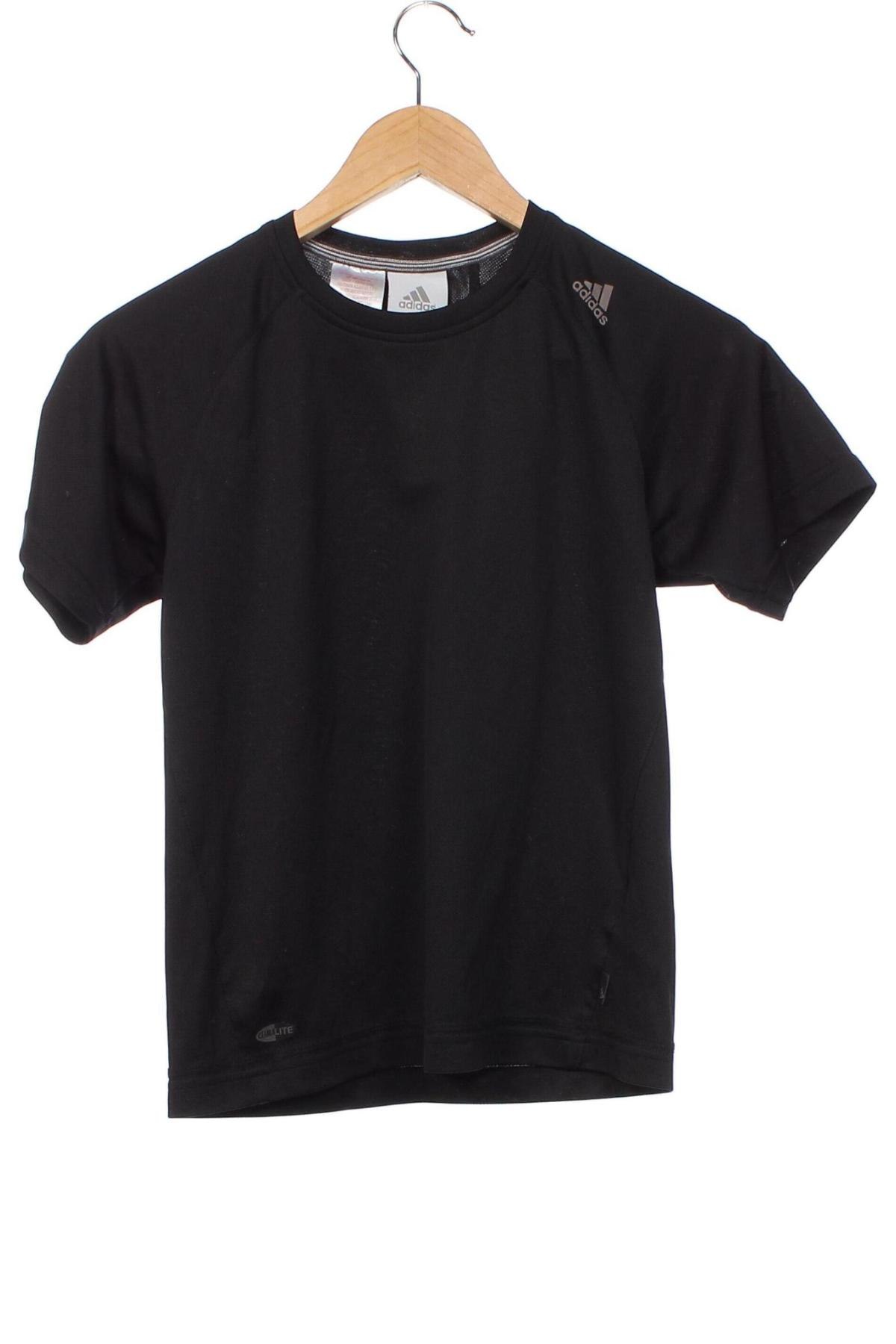 Детска тениска Adidas, Размер 10-11y/ 146-152 см, Цвят Черен, Цена 22,00 лв.