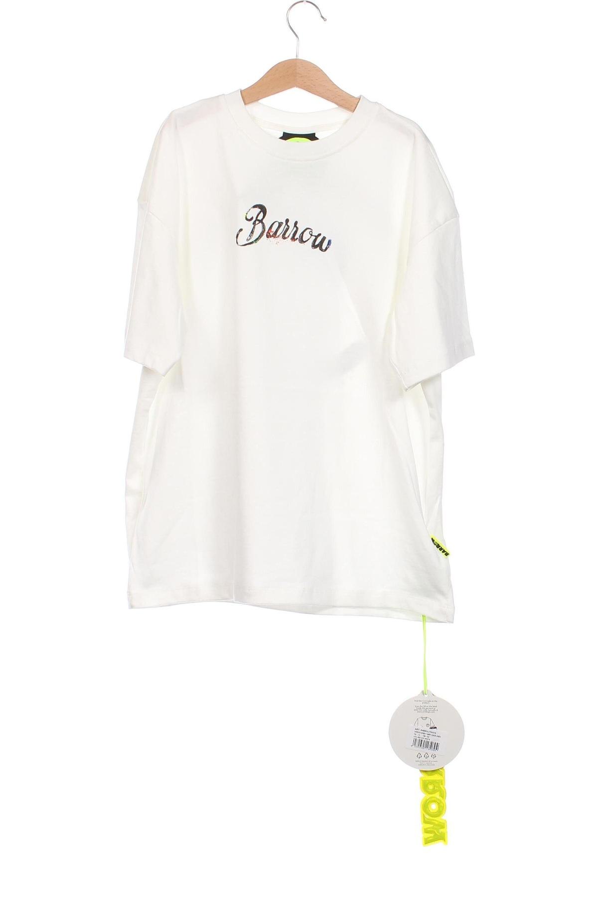 Dziecięcy T-shirt BARROW, Rozmiar 11-12y/ 152-158 cm, Kolor Biały, Cena 183,92 zł