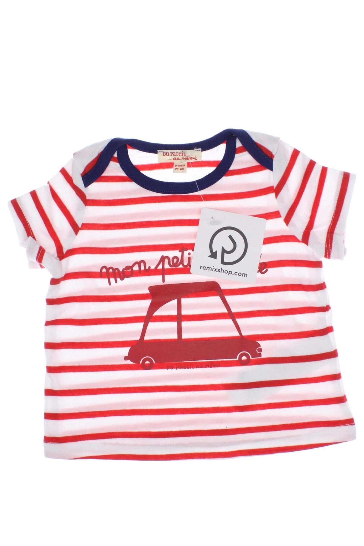 Παιδικό μπλουζάκι Du Pareil Au Meme, Μέγεθος 6-9m/ 68-74 εκ., Χρώμα Πολύχρωμο, Τιμή 6,00 €