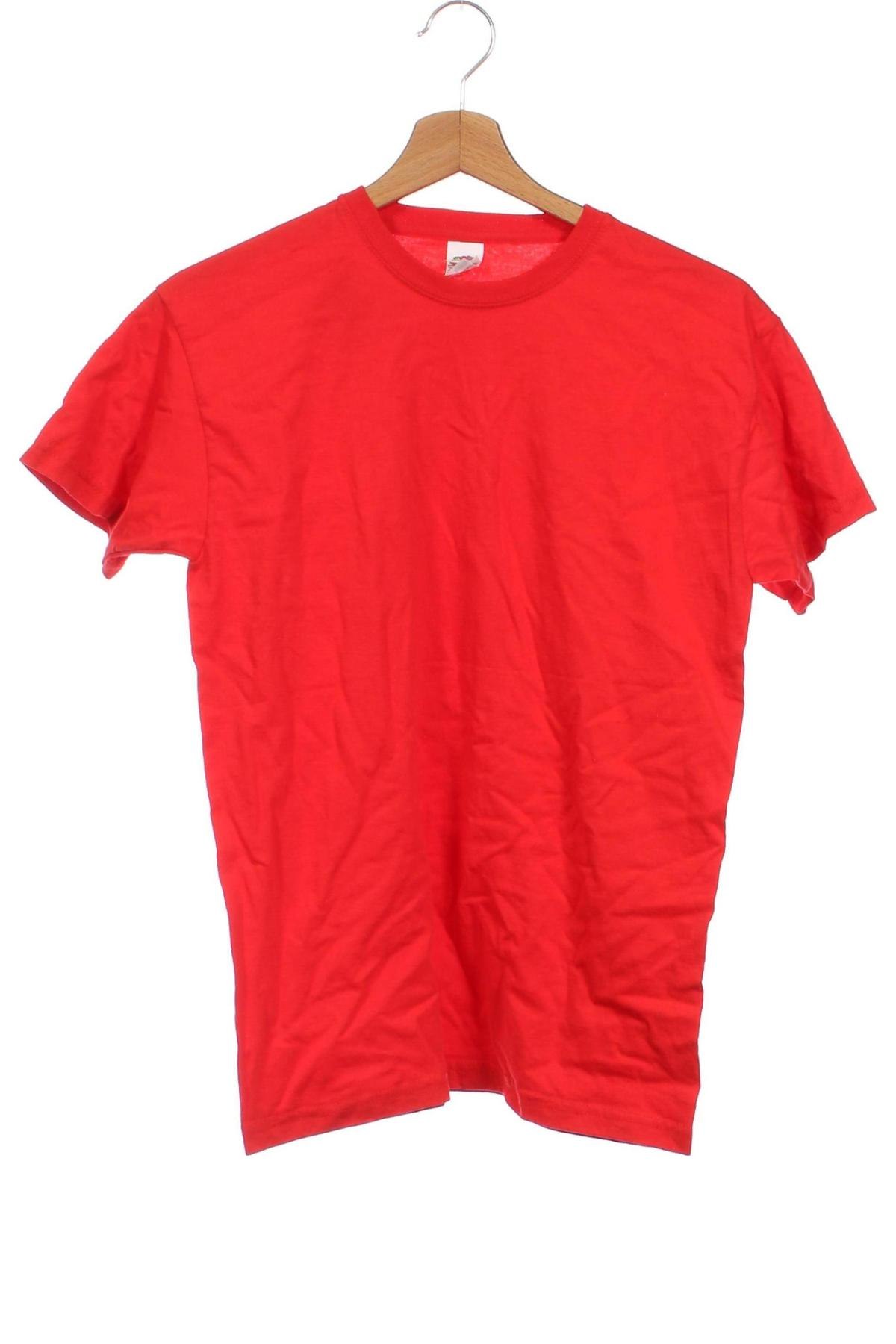 Kinder T-Shirt Fruit Of The Loom, Größe 11-12y/ 152-158 cm, Farbe Rot, Preis € 6,96