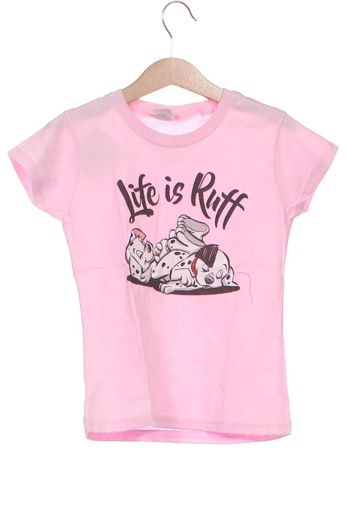 Kinder T-Shirt Fruit Of The Loom, Größe 3-4y/ 104-110 cm, Farbe Rosa, Preis € 8,25