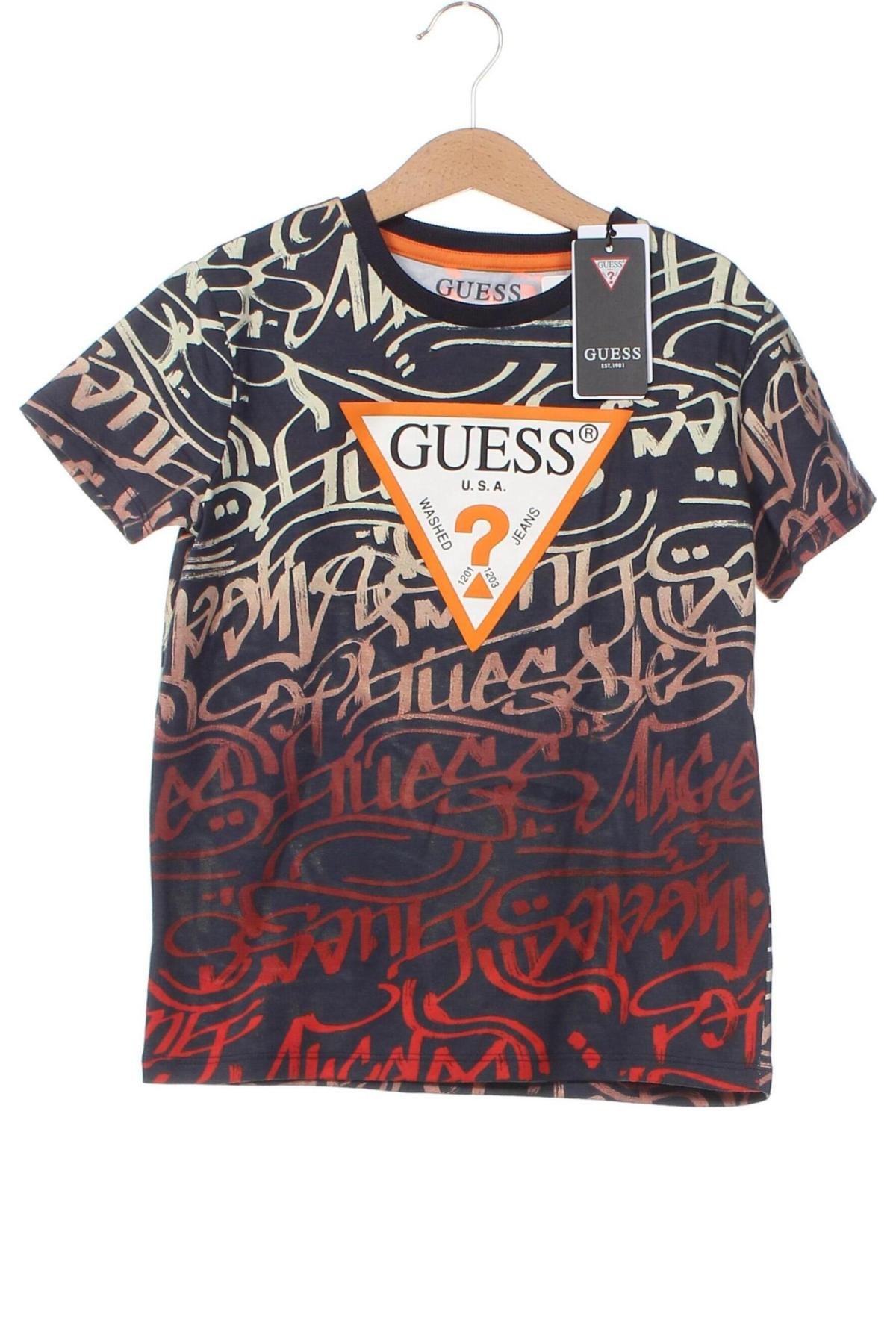 Kinder T-Shirt Guess, Größe 7-8y/ 128-134 cm, Farbe Mehrfarbig, Preis 23,71 €