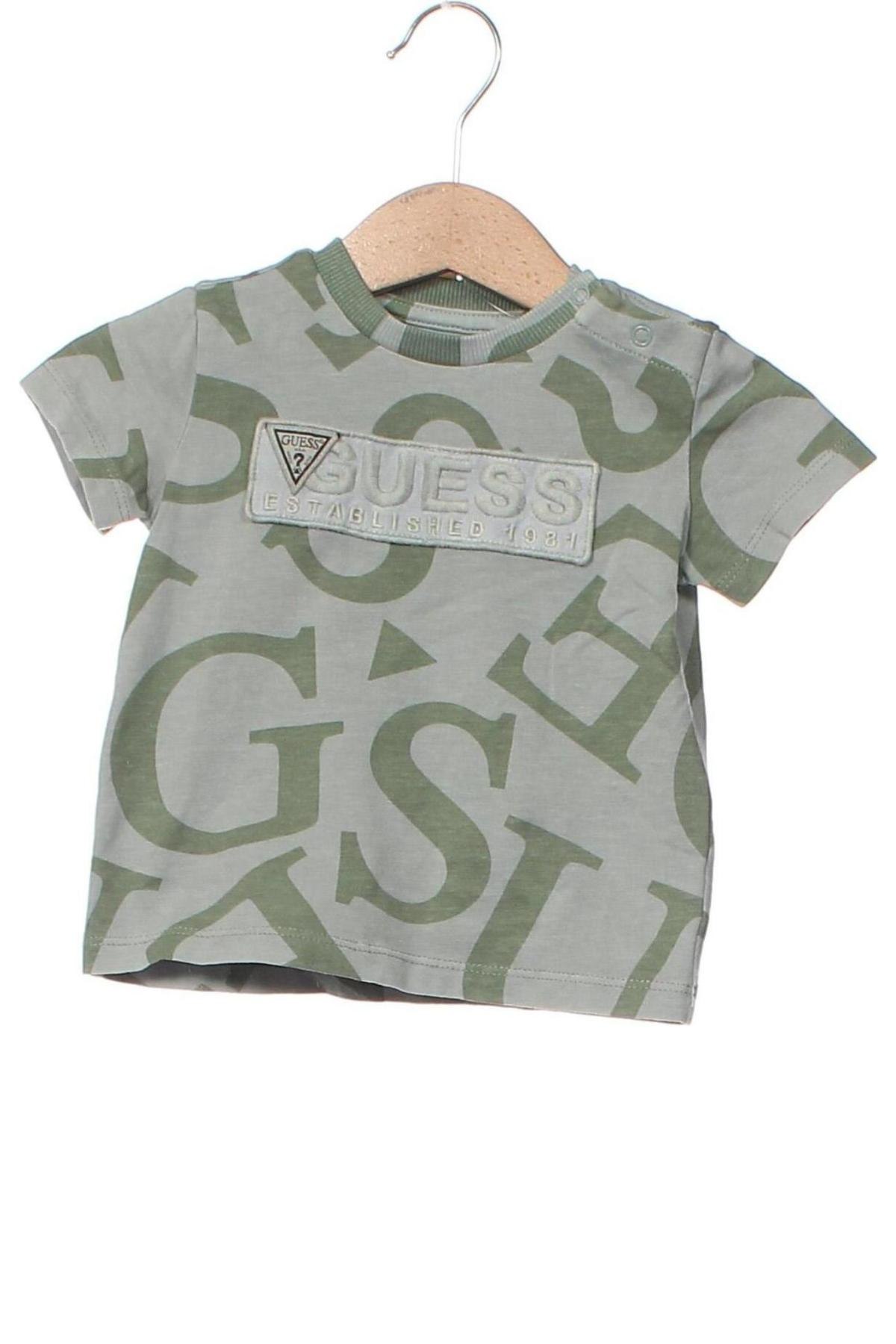 Detské tričko Guess, Veľkosť 3-6m/ 62-68 cm, Farba Zelená, Cena  23,71 €