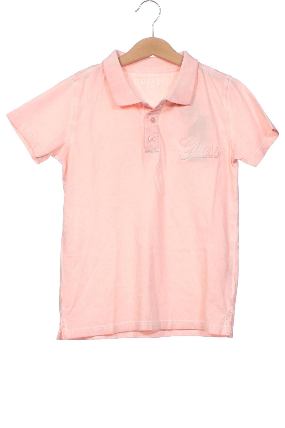 Παιδικό μπλουζάκι Guess, Μέγεθος 7-8y/ 128-134 εκ., Χρώμα Ρόζ , Τιμή 19,21 €