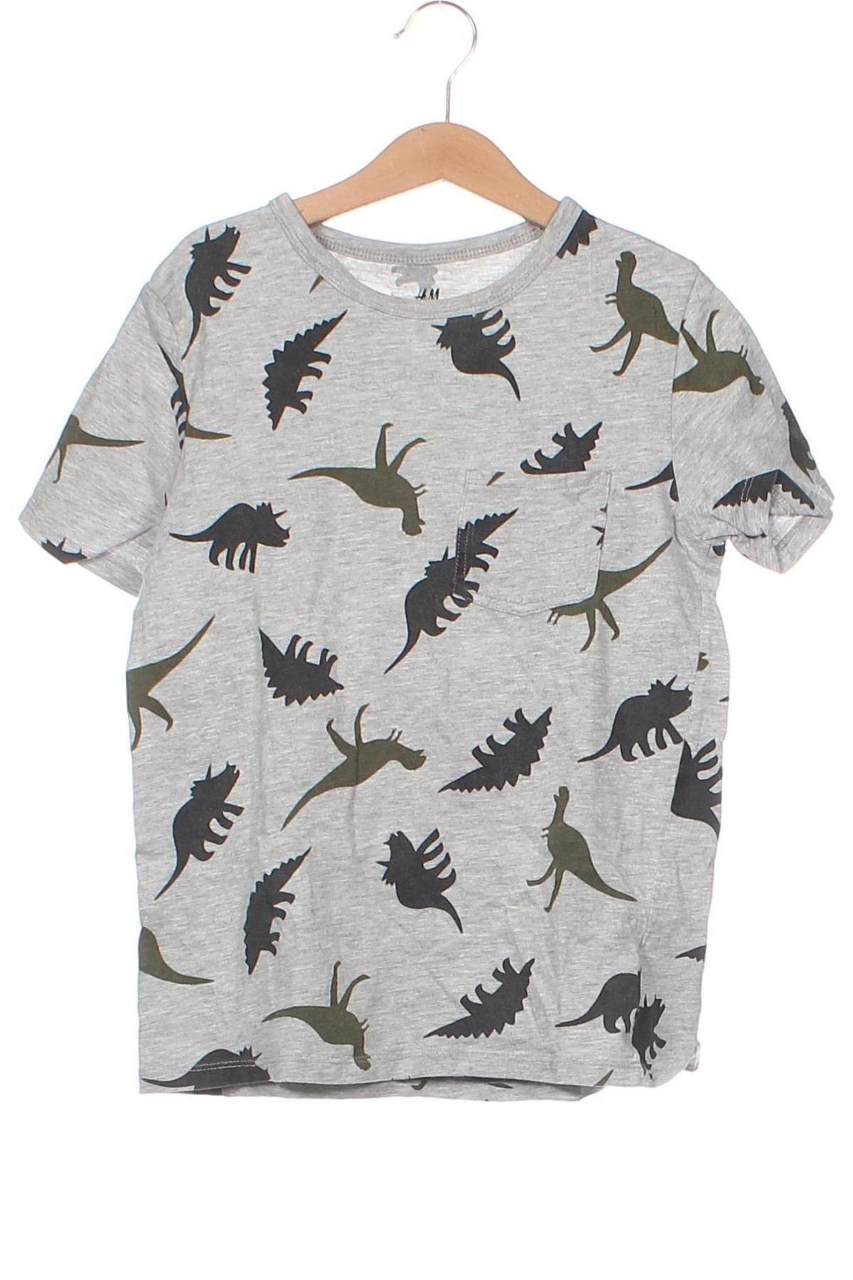 Παιδικό μπλουζάκι H&M, Μέγεθος 8-9y/ 134-140 εκ., Χρώμα Γκρί, Τιμή 3,68 €