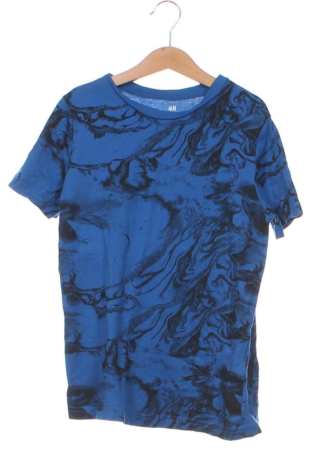 Dziecięcy T-shirt H&Nathalie, Rozmiar 8-9y/ 134-140 cm, Kolor Niebieski, Cena 23,79 zł
