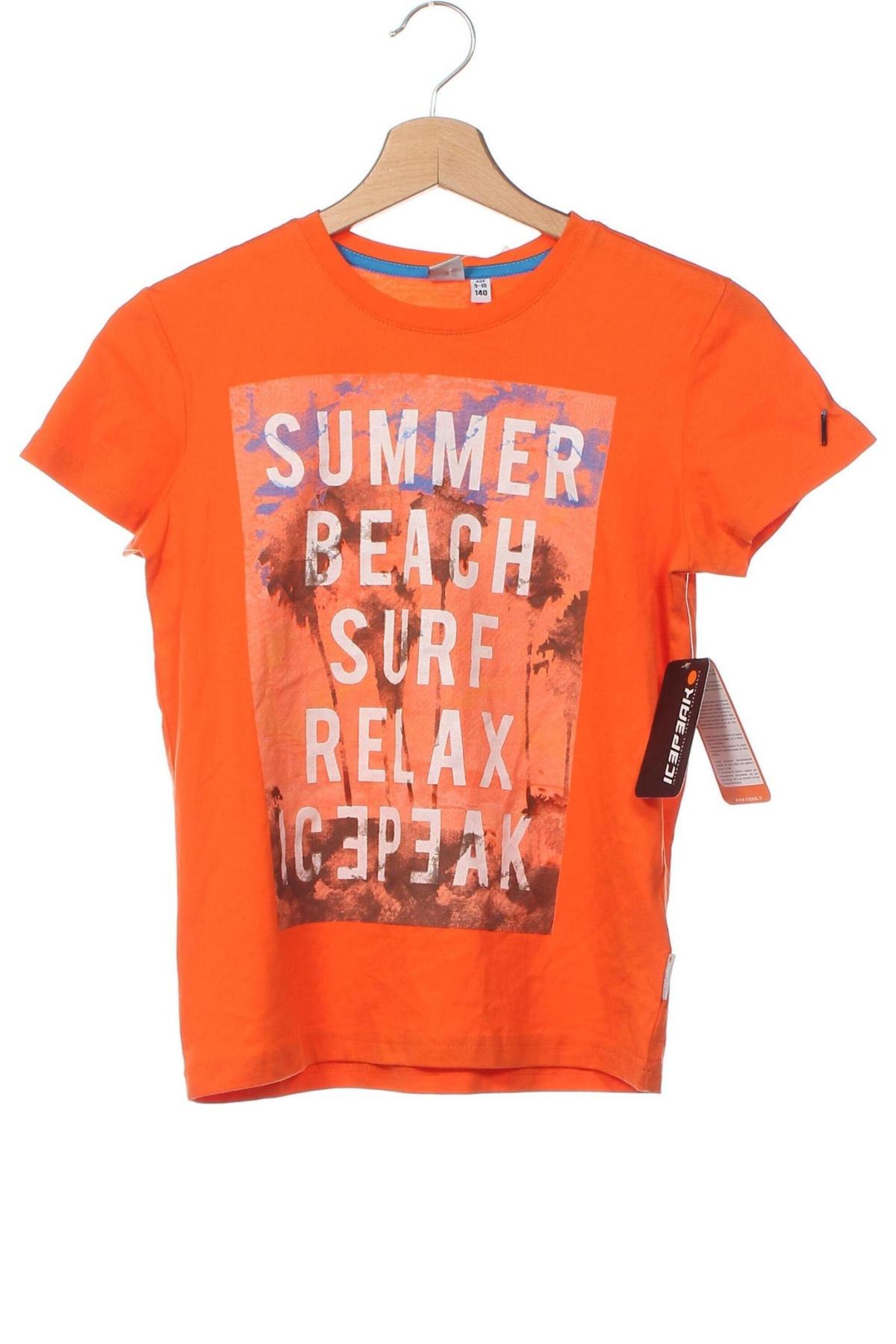Detské tričko Icepeak, Veľkosť 9-10y/ 140-146 cm, Farba Oranžová, Cena  18,14 €