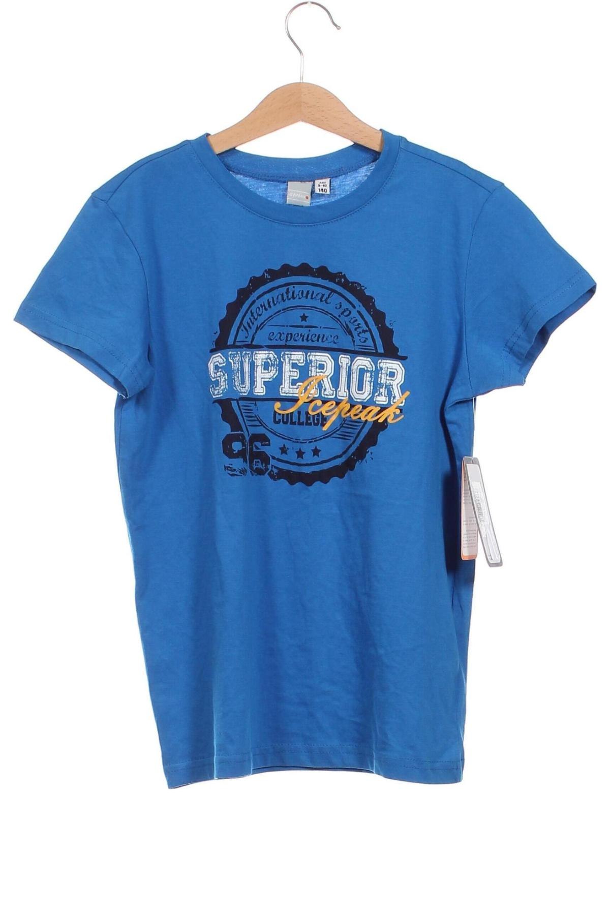 Kinder T-Shirt Icepeak, Größe 9-10y/ 140-146 cm, Farbe Blau, Preis 20,46 €