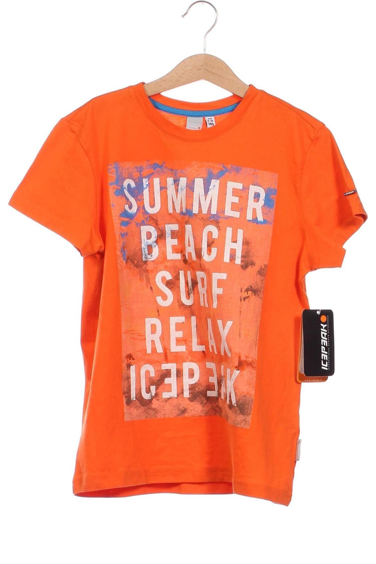 Dziecięcy T-shirt Icepeak, Rozmiar 9-10y/ 140-146 cm, Kolor Pomarańczowy, Cena 70,53 zł