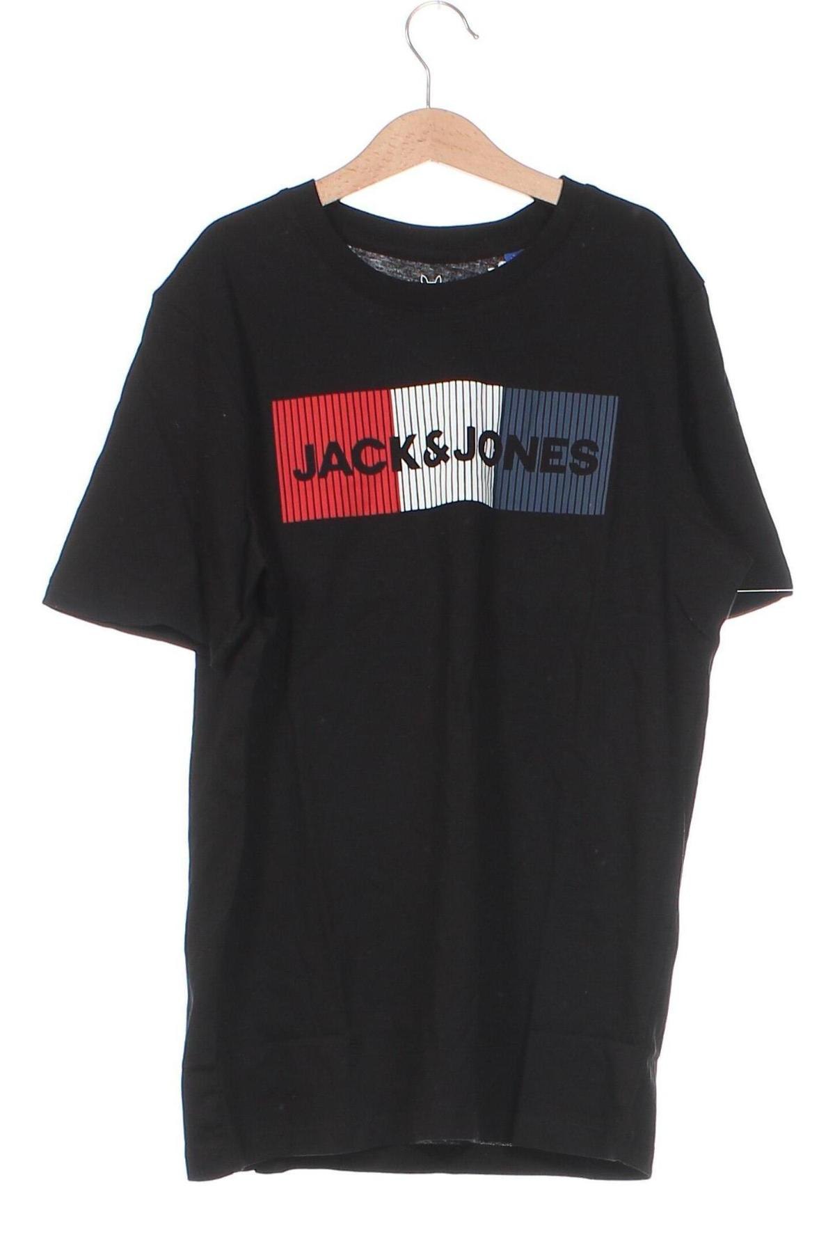 Kinder T-Shirt Jack & Jones, Größe 12-13y/ 158-164 cm, Farbe Schwarz, Preis € 17,01
