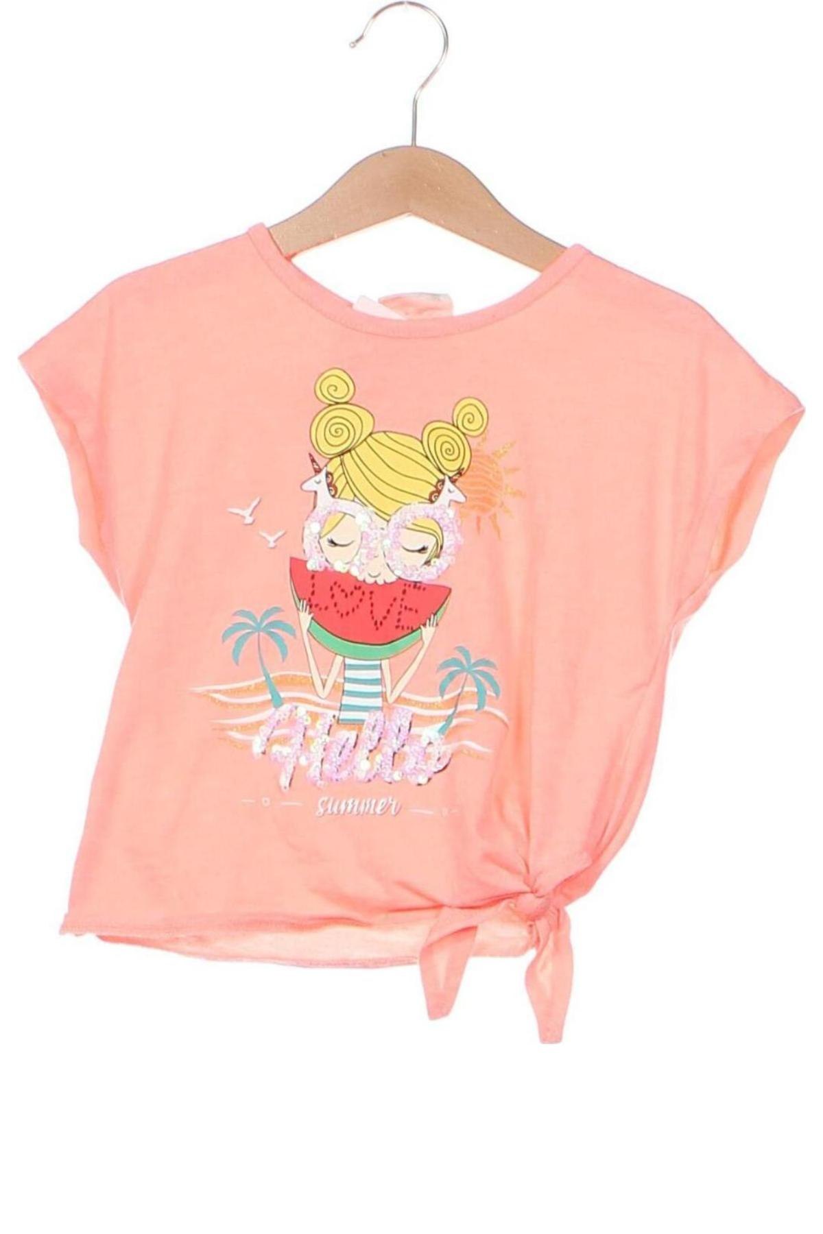 Kinder T-Shirt LC Waikiki, Größe 3-4y/ 104-110 cm, Farbe Orange, Preis 6,14 €
