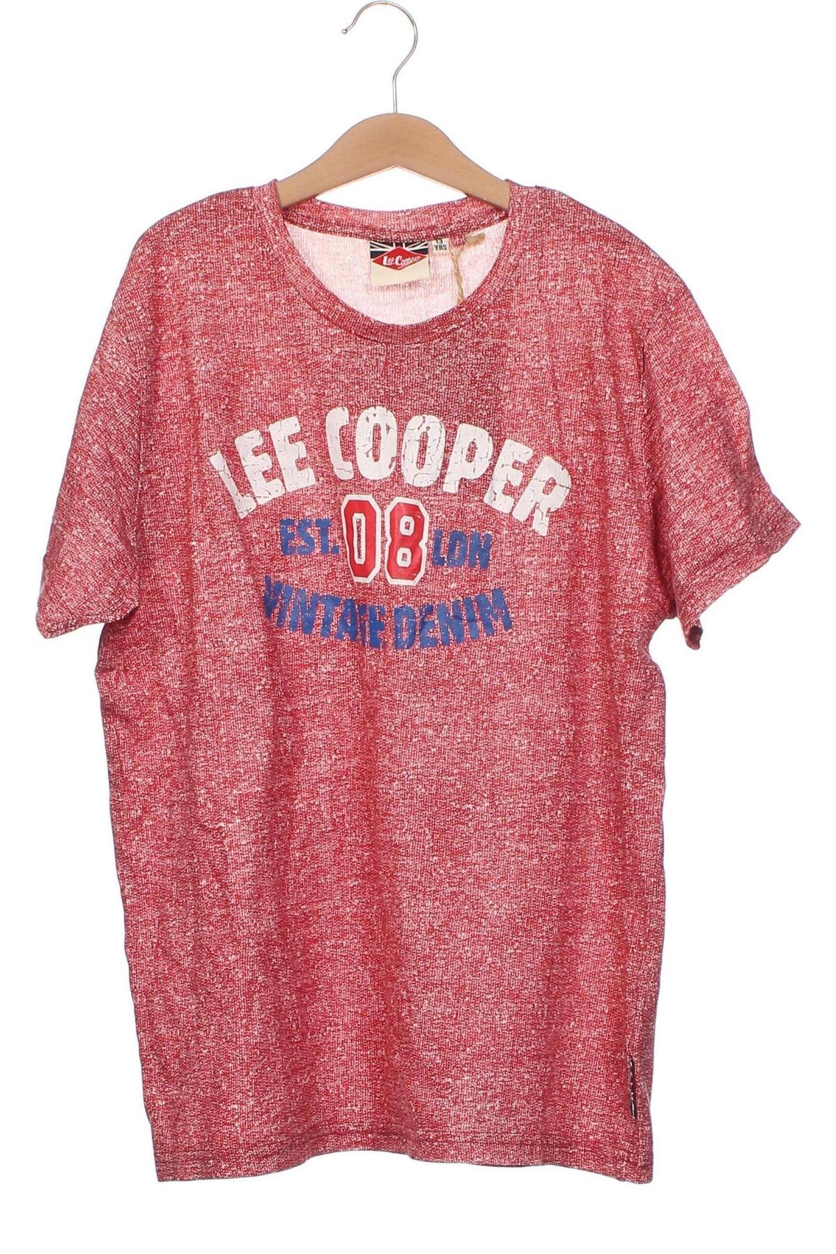 Детска тениска Lee Cooper, Размер 12-13y/ 158-164 см, Цвят Червен, Цена 33,00 лв.
