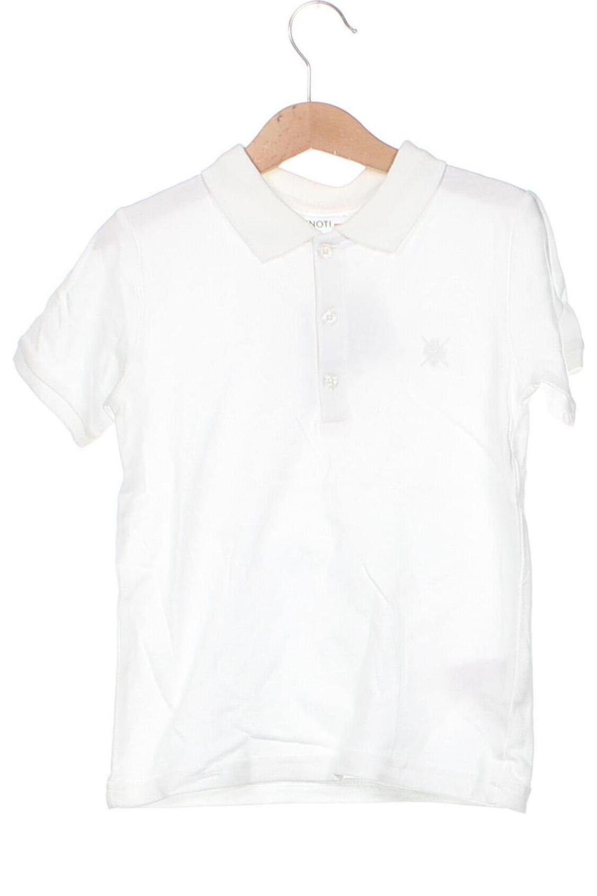 Kinder T-Shirt Minoti, Größe 4-5y/ 110-116 cm, Farbe Weiß, Preis 8,18 €