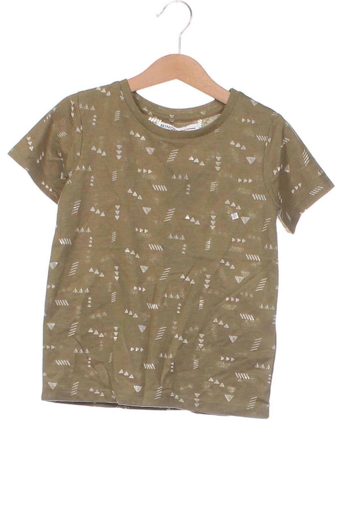 Kinder T-Shirt Minoti, Größe 2-3y/ 98-104 cm, Farbe Grün, Preis € 4,66