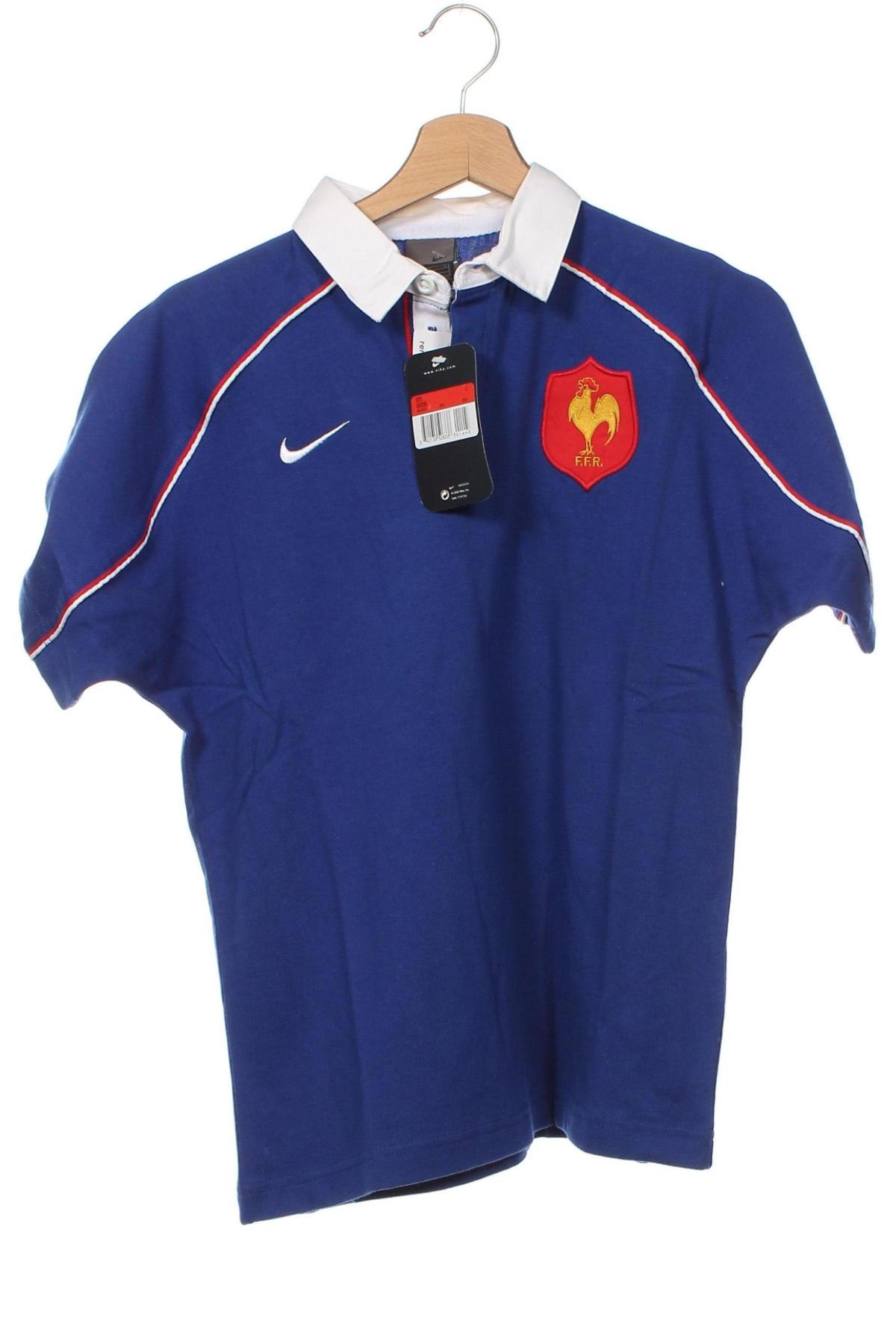 Παιδικό μπλουζάκι Nike, Μέγεθος 11-12y/ 152-158 εκ., Χρώμα Μπλέ, Τιμή 25,26 €