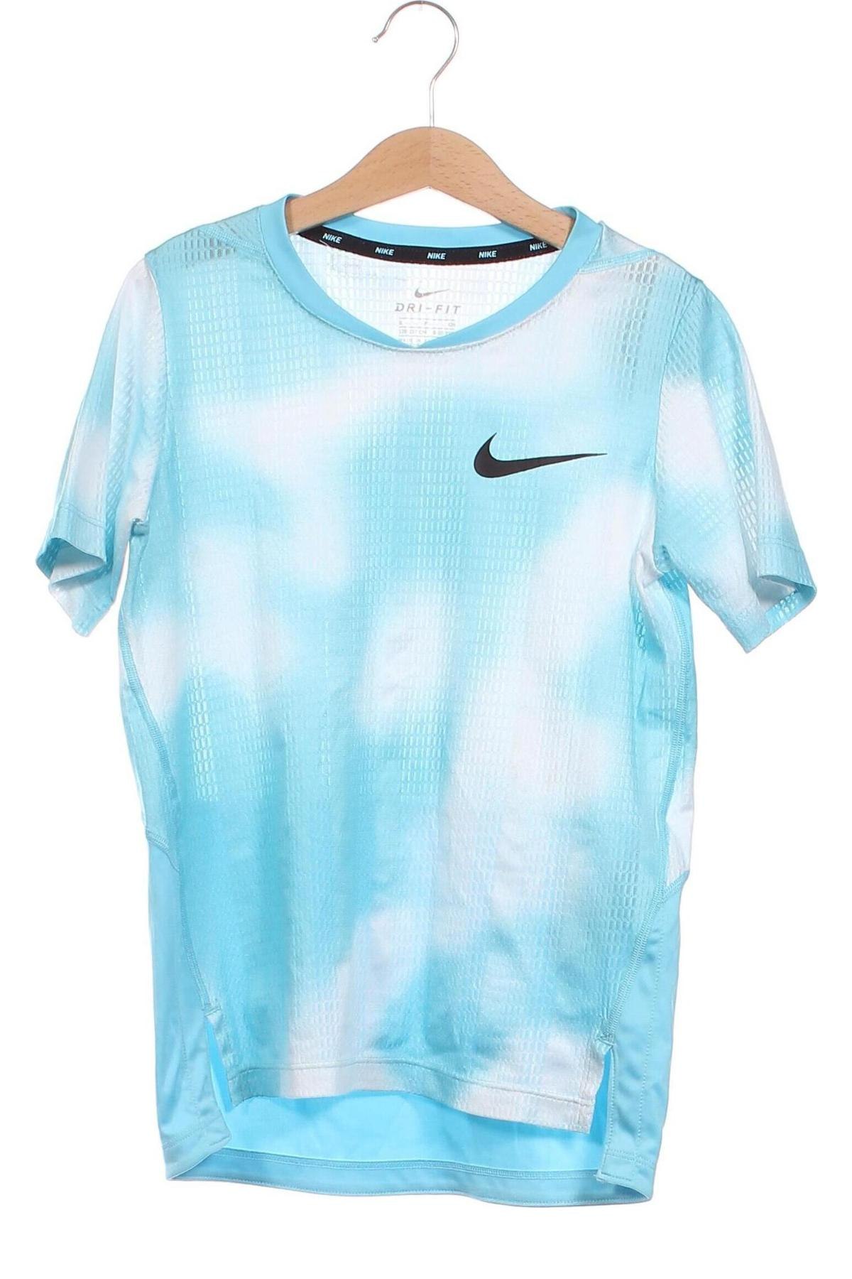 Dziecięcy T-shirt Nike, Rozmiar 7-8y/ 128-134 cm, Kolor Niebieski, Cena 67,41 zł