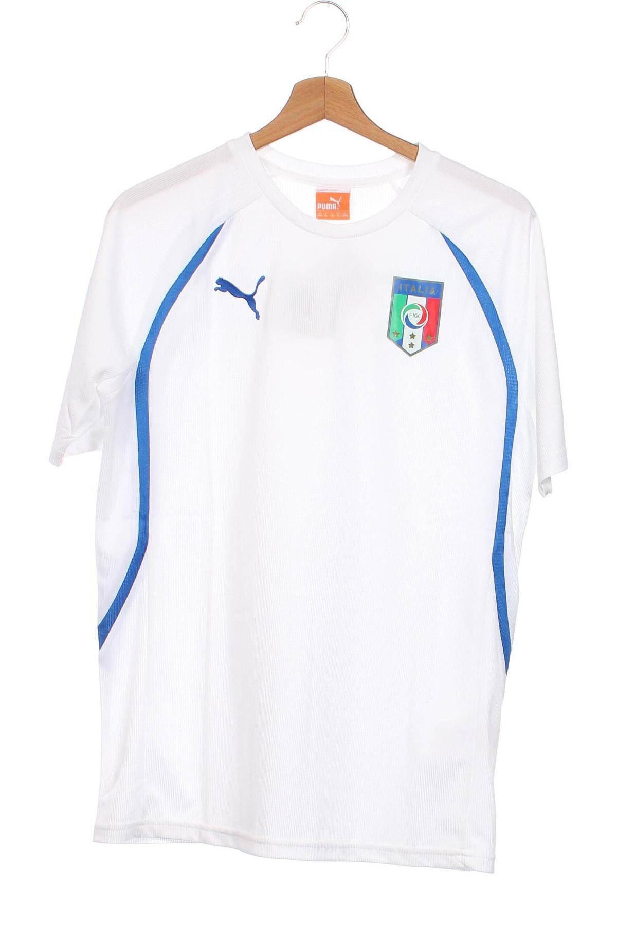 Kinder T-Shirt PUMA, Größe 15-18y/ 170-176 cm, Farbe Weiß, Preis 14,40 €