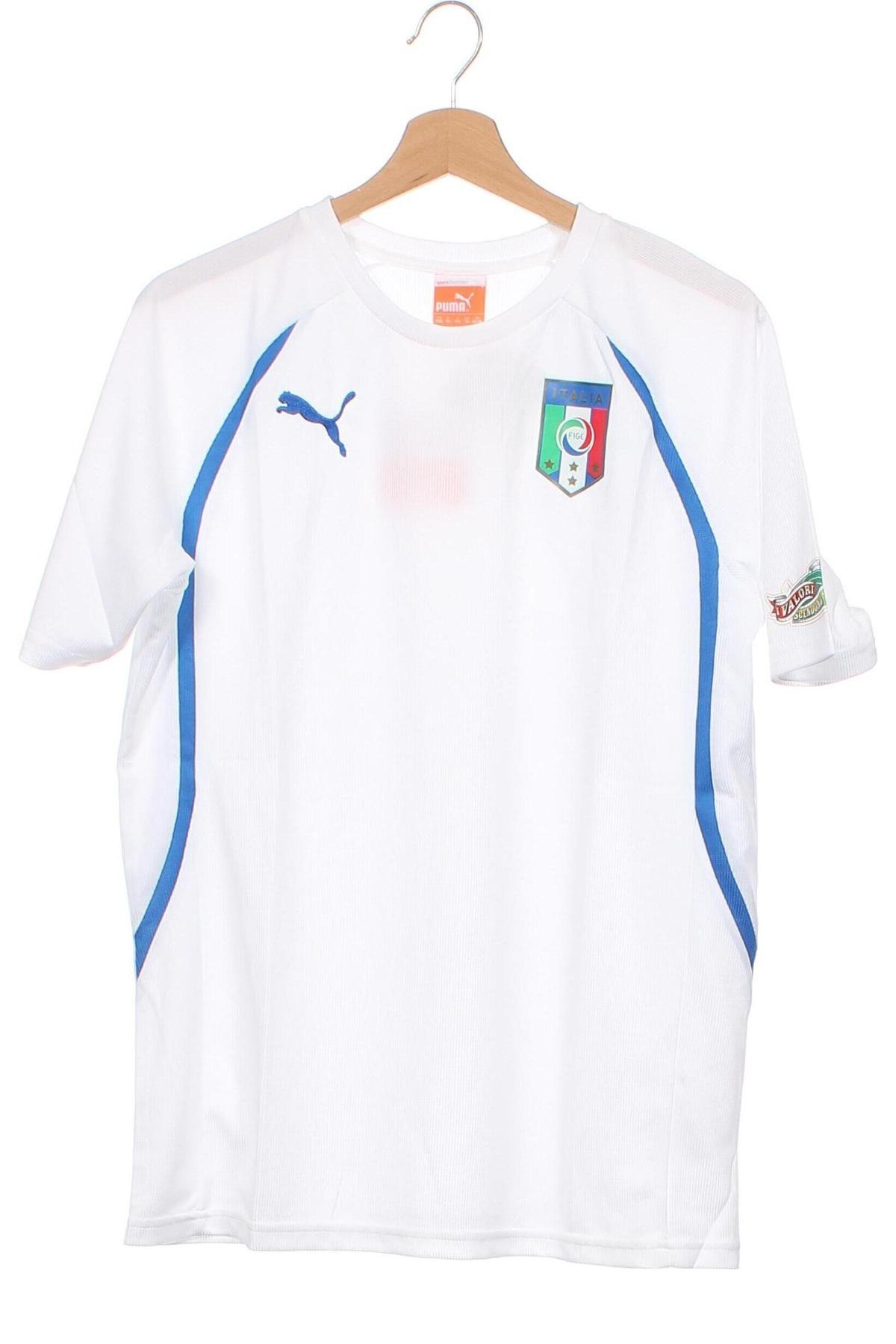 Kinder T-Shirt PUMA, Größe 15-18y/ 170-176 cm, Farbe Weiß, Preis € 13,64