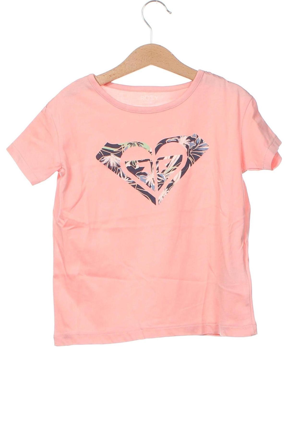 Детска тениска Roxy, Размер 5-6y/ 116-122 см, Цвят Розов, Цена 16,17 лв.