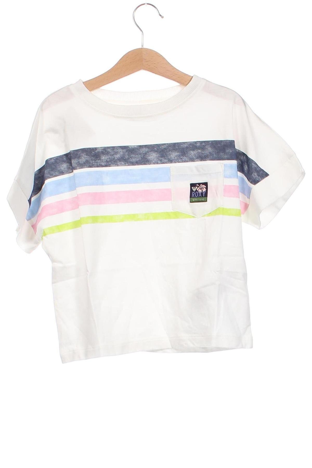 Детска тениска Roxy, Размер 5-6y/ 116-122 см, Цвят Бял, Цена 33,00 лв.