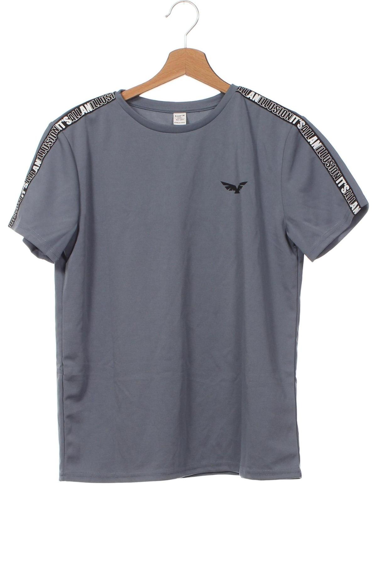 Kinder T-Shirt SHEIN, Größe 14-15y/ 168-170 cm, Farbe Blau, Preis 3,97 €