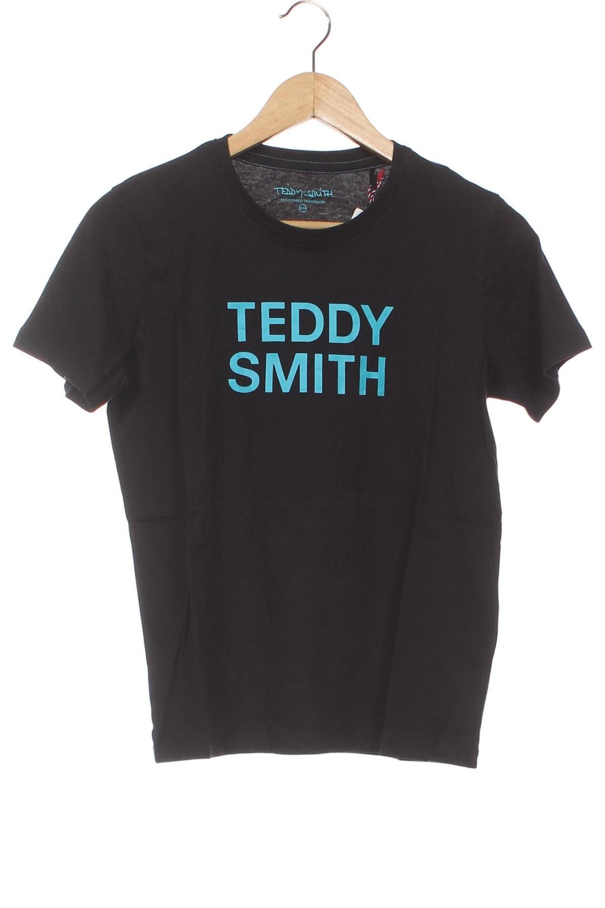 Детска тениска Teddy Smith, Размер 13-14y/ 164-168 см, Цвят Черен, Цена 11,55 лв.