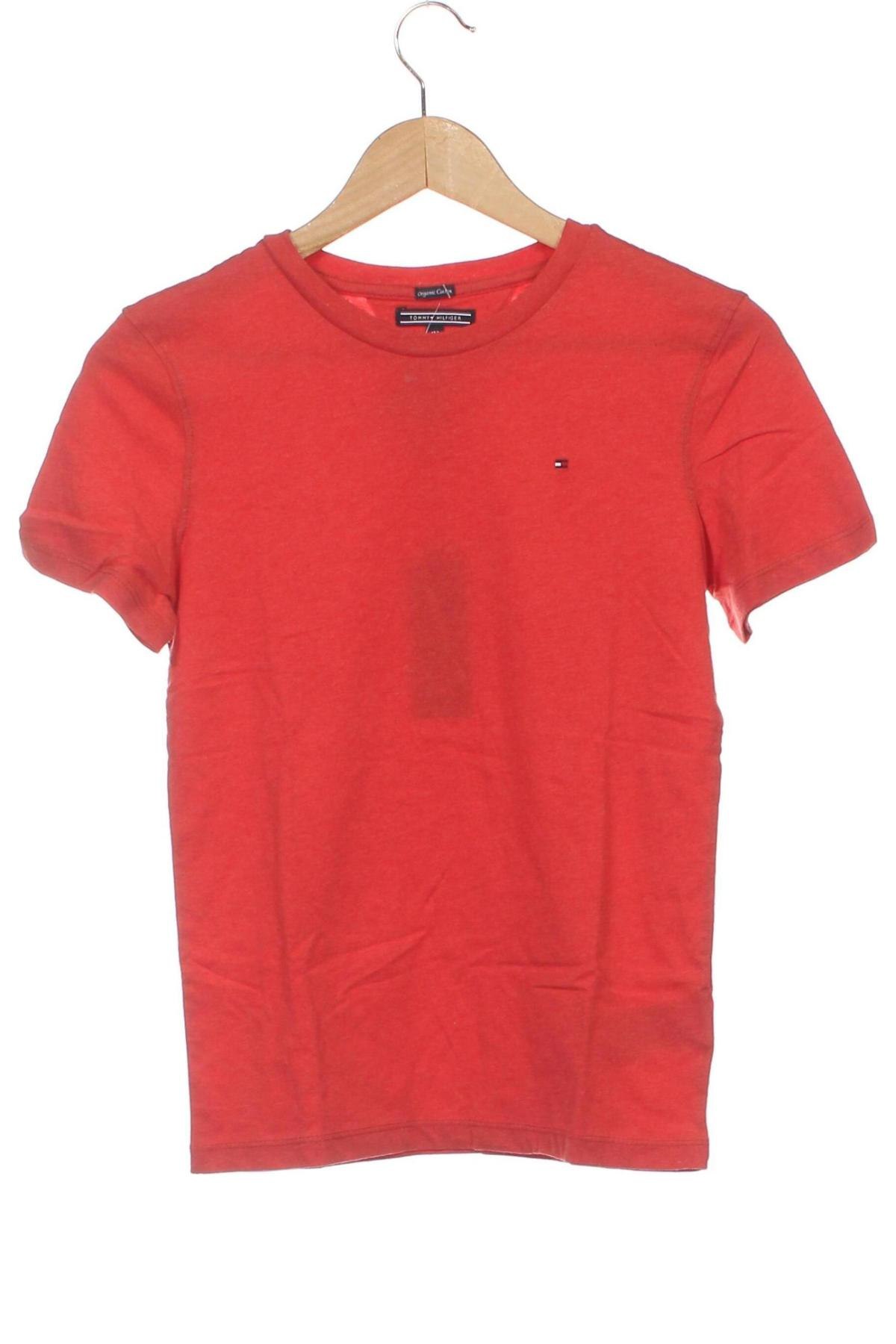 Детска тениска Tommy Hilfiger, Размер 11-12y/ 152-158 см, Цвят Червен, Цена 38,40 лв.