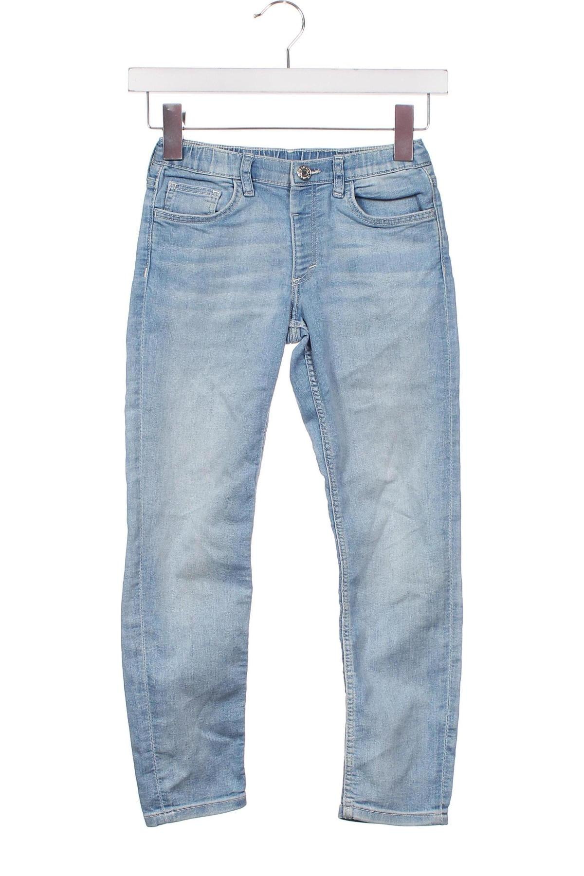 Detské džínsy  H&M, Veľkosť 7-8y/ 128-134 cm, Farba Modrá, Cena  9,37 €