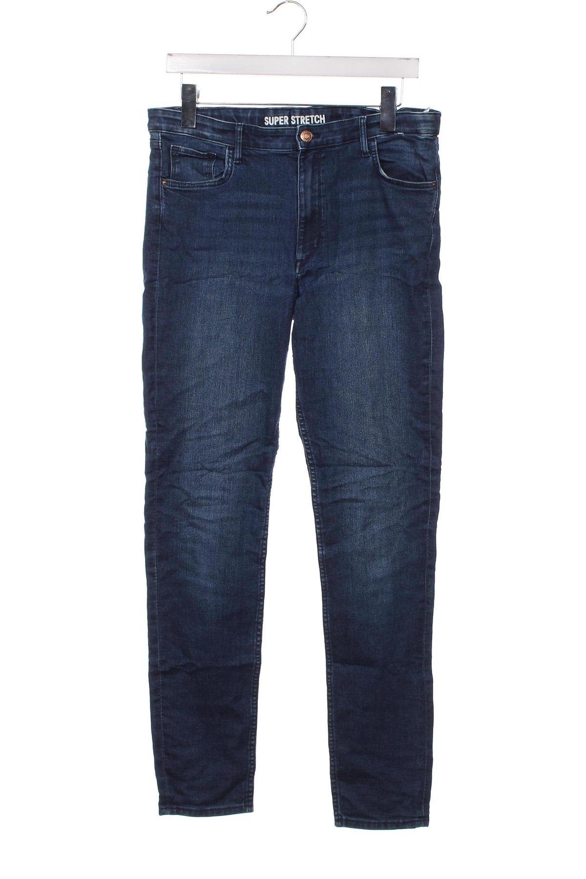 Detské džínsy  H&M, Veľkosť 13-14y/ 164-168 cm, Farba Modrá, Cena  2,72 €