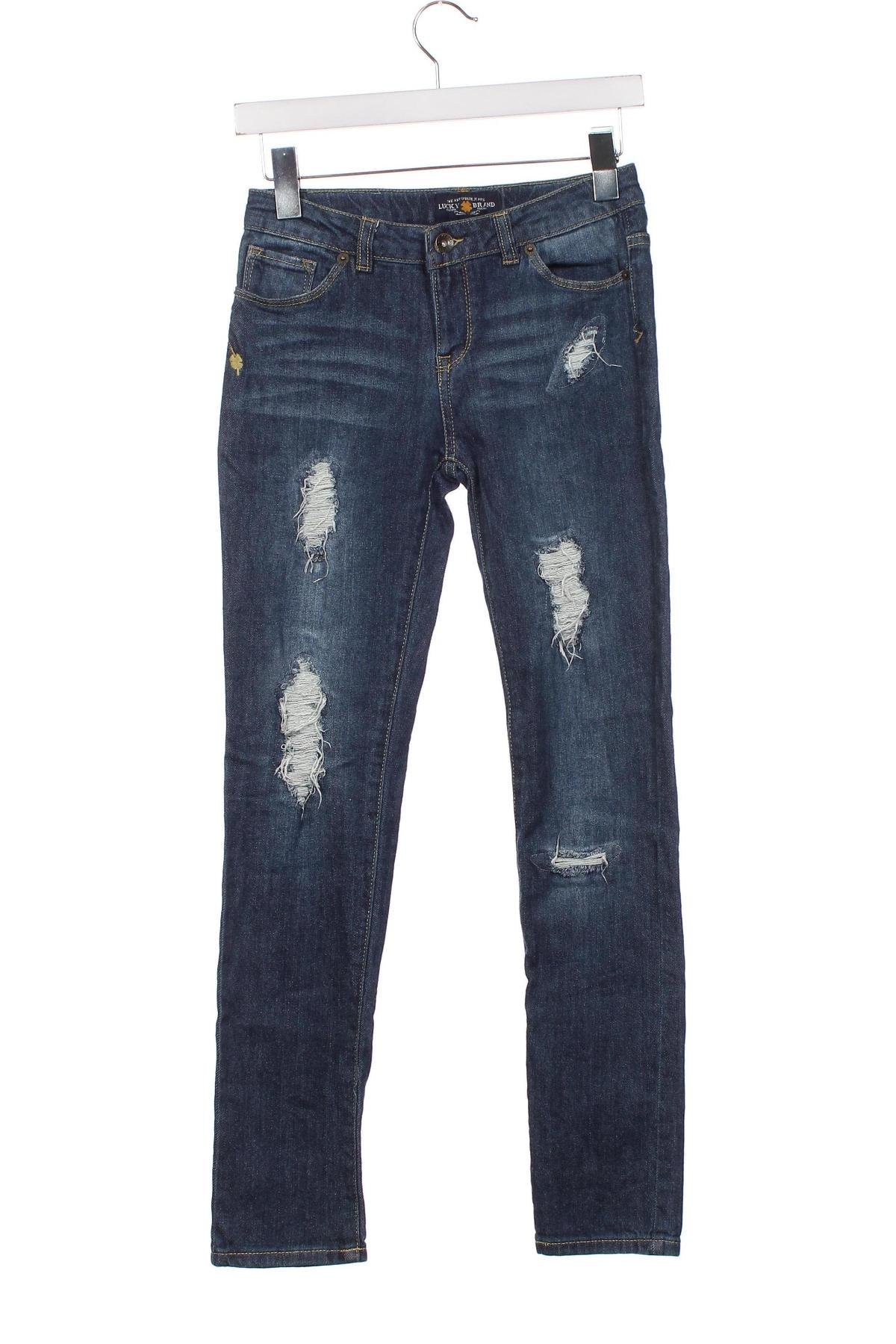 Dziecięce jeansy Lucky Brand, Rozmiar 13-14y/ 164-168 cm, Kolor Niebieski, Cena 18,63 zł