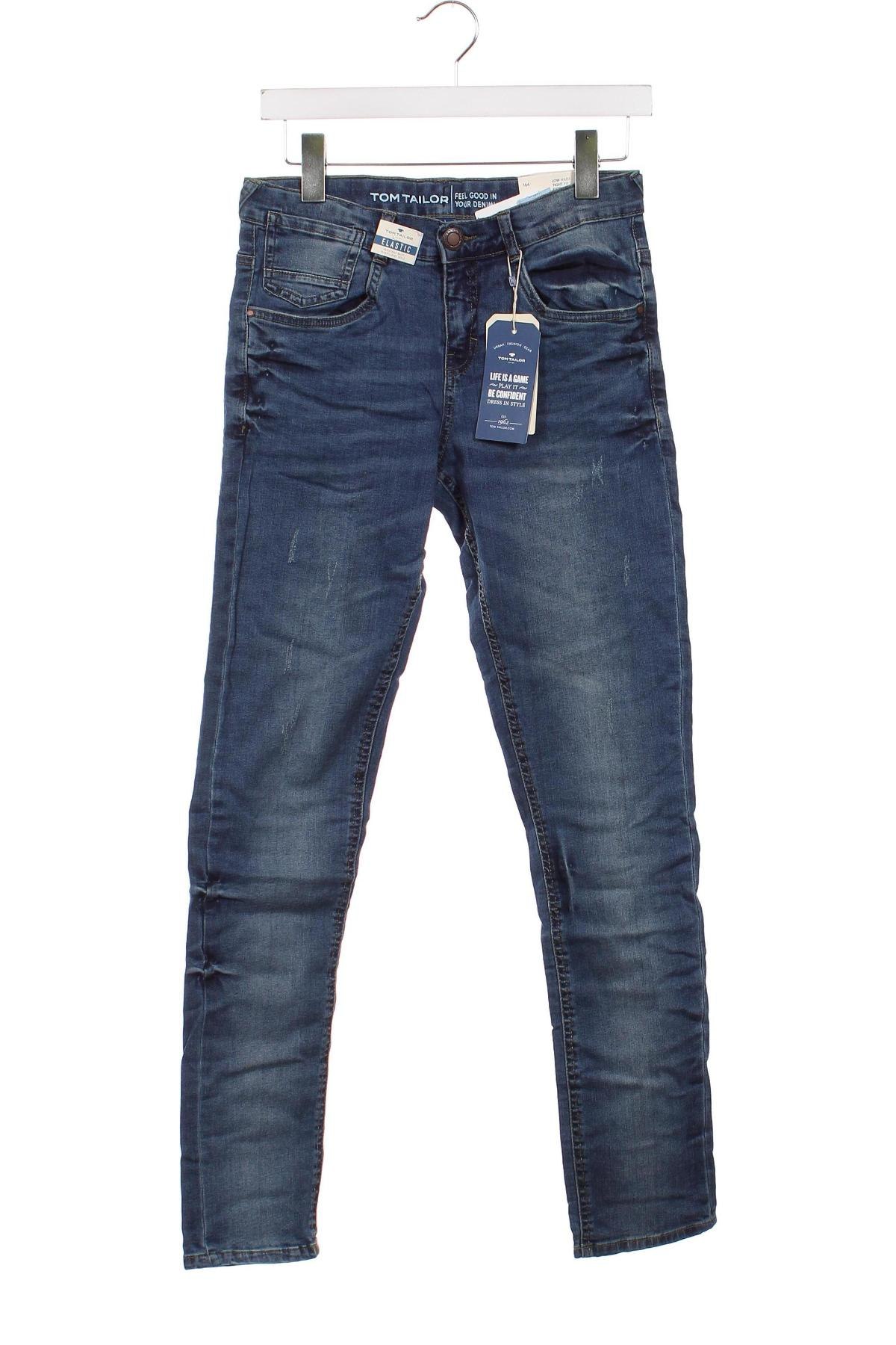Dětské džíny  Tom Tailor, Velikost 13-14y/ 164-168 cm, Barva Modrá, Cena  345,00 Kč