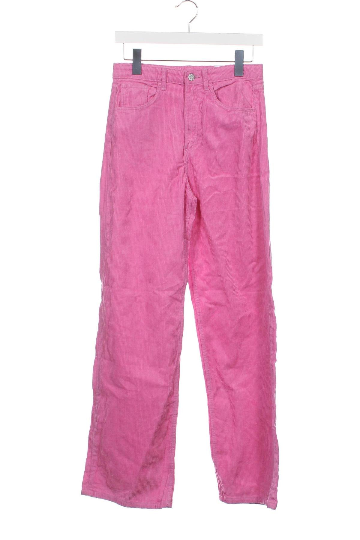 Detské menčestráky H&M, Veľkosť 15-18y/ 170-176 cm, Farba Ružová, Cena  5,24 €