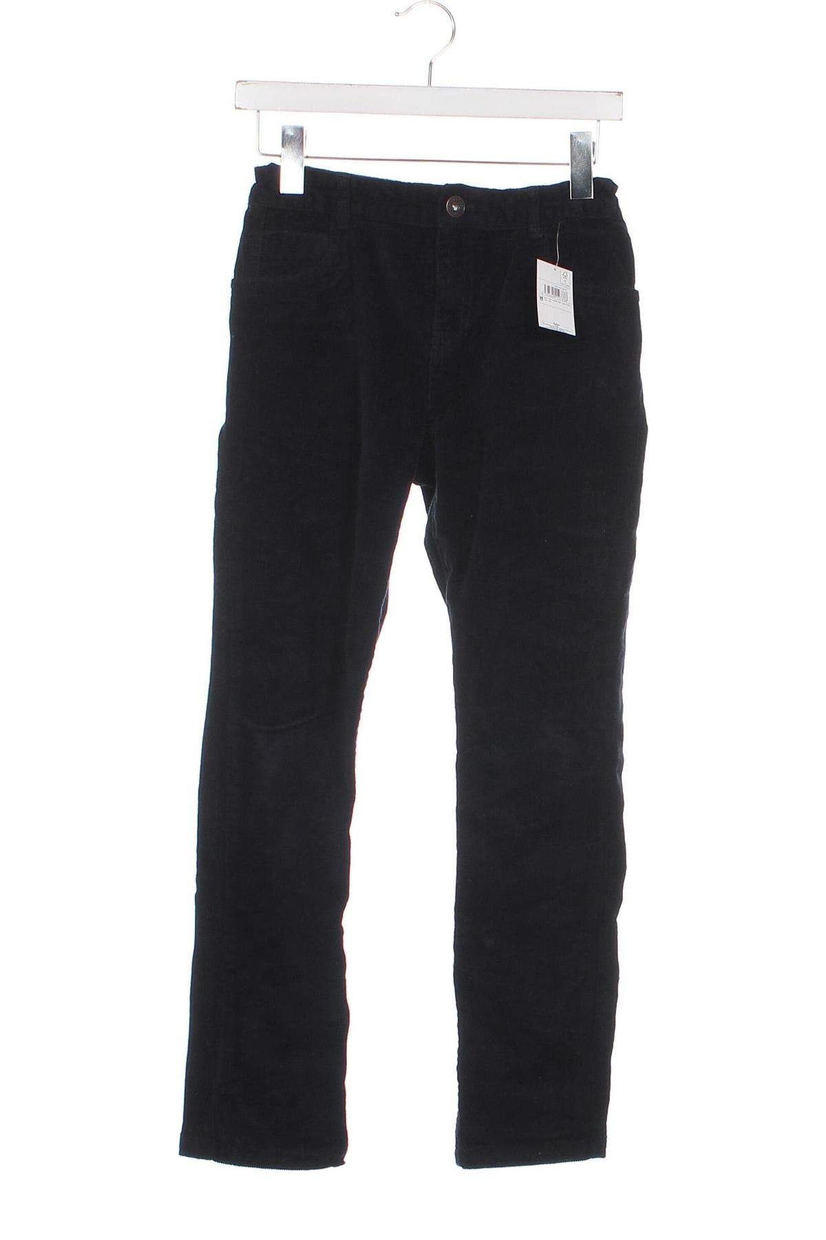 Pantaloni de catifea reiată, pentru copii In Extenso, Mărime 10-11y/ 146-152 cm, Culoare Albastru, Preț 45,36 Lei