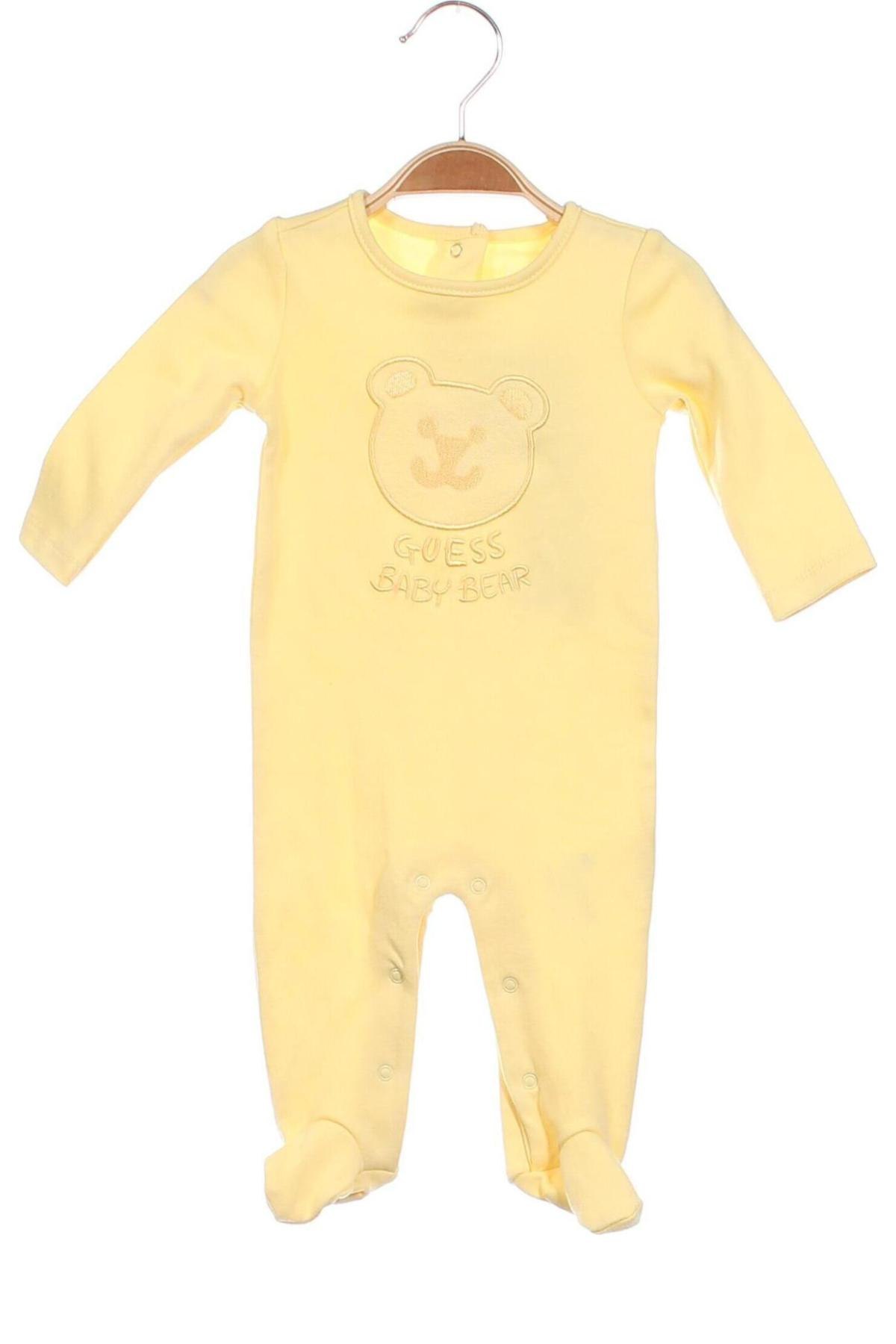 Παιδική σαλοπέτα Guess, Μέγεθος 2-3m/ 56-62 εκ., Χρώμα Κίτρινο, Τιμή 33,12 €
