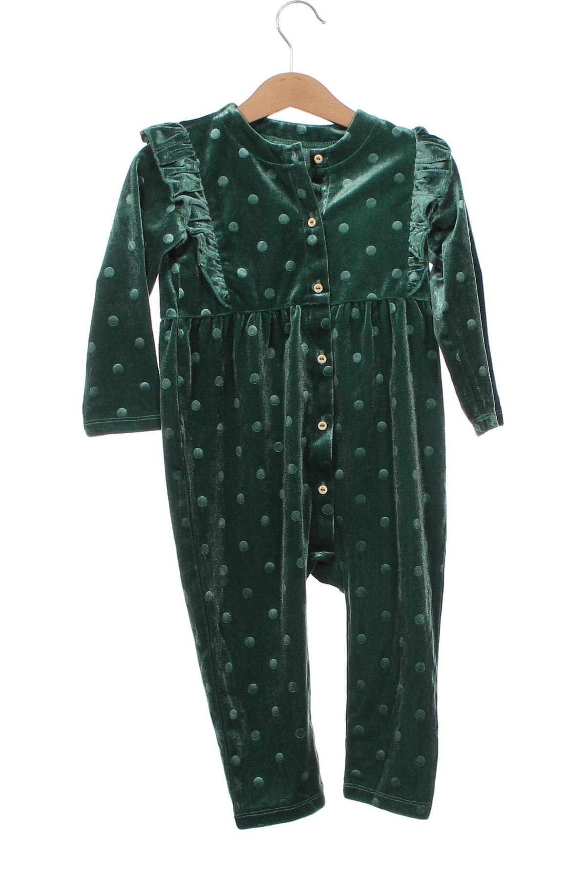 Dětská kombinéza  H&M, Velikost 12-18m/ 80-86 cm, Barva Zelená, Cena  405,00 Kč