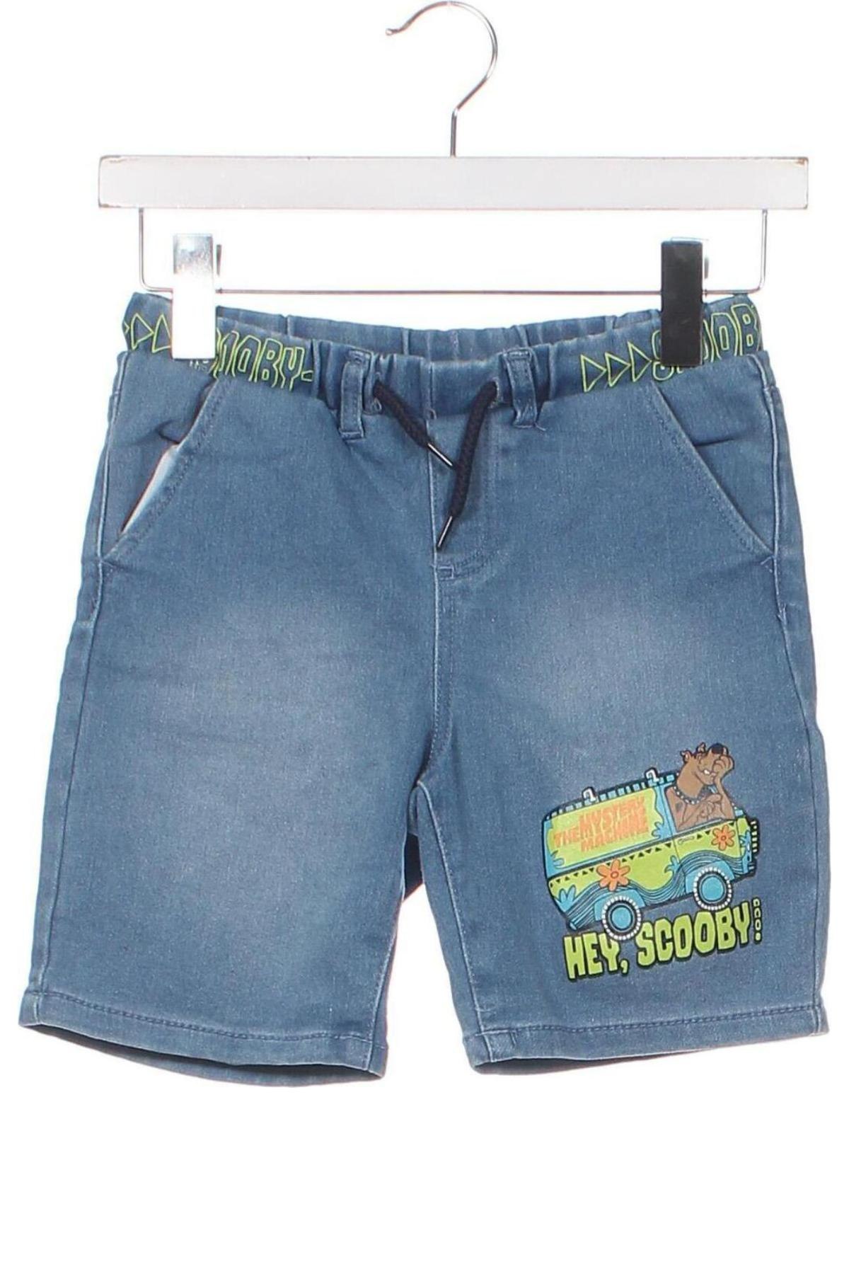 Pantaloni scurți pentru copii, Mărime 6-7y/ 122-128 cm, Culoare Albastru, Preț 44,42 Lei