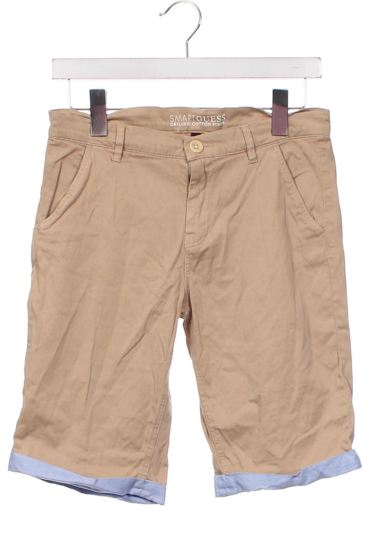 Детски къс панталон, Размер 13-14y/ 164-168 см, Цвят Бежов, Цена 18,20 лв.