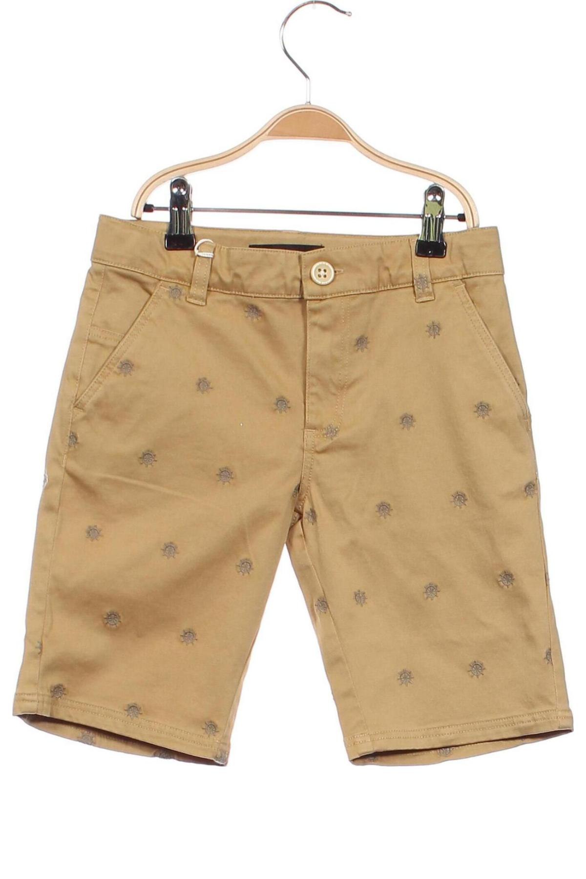 Παιδικό κοντό παντελόνι Guess, Μέγεθος 7-8y/ 128-134 εκ., Χρώμα  Μπέζ, Τιμή 32,47 €