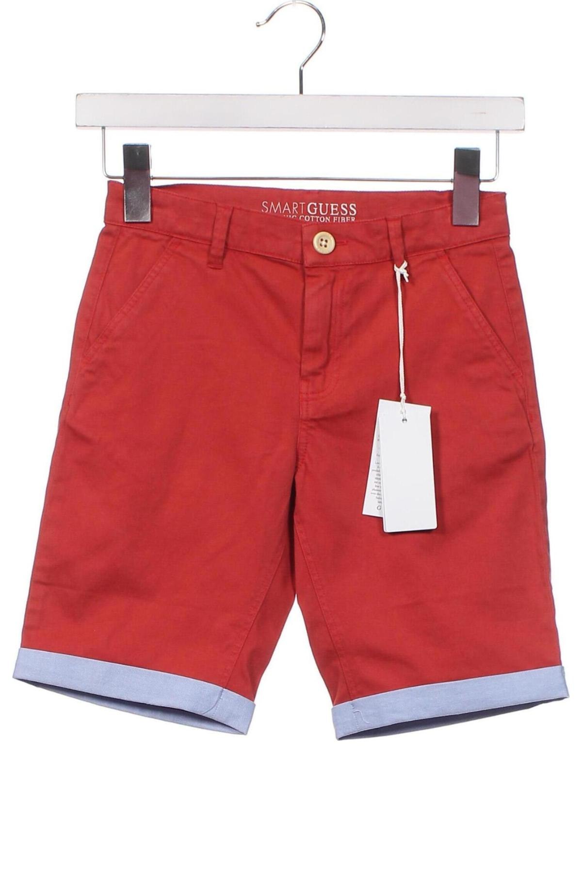 Παιδικό κοντό παντελόνι Guess, Μέγεθος 8-9y/ 134-140 εκ., Χρώμα Κόκκινο, Τιμή 32,47 €