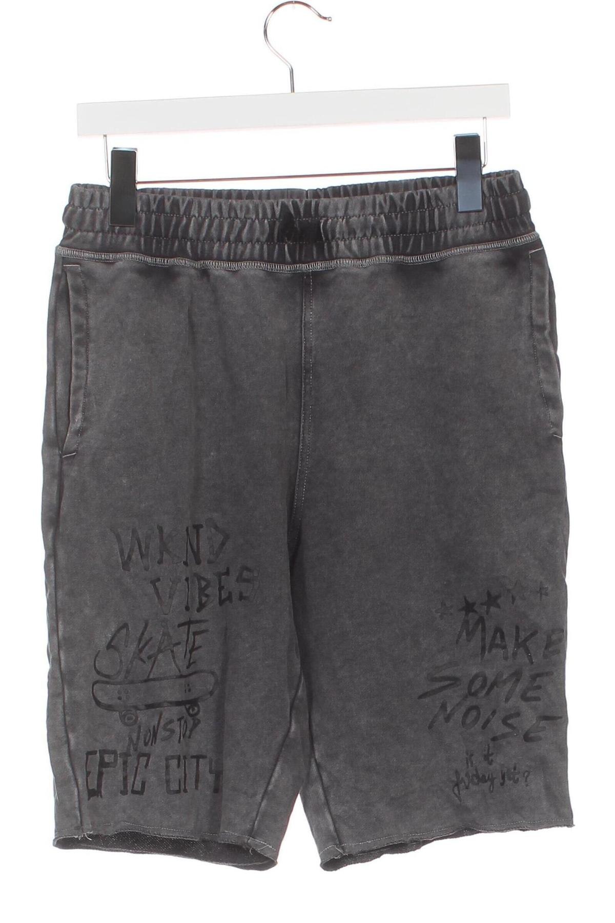 Detské krátke nohavice  H&M, Veľkosť 14-15y/ 168-170 cm, Farba Sivá, Cena  7,94 €