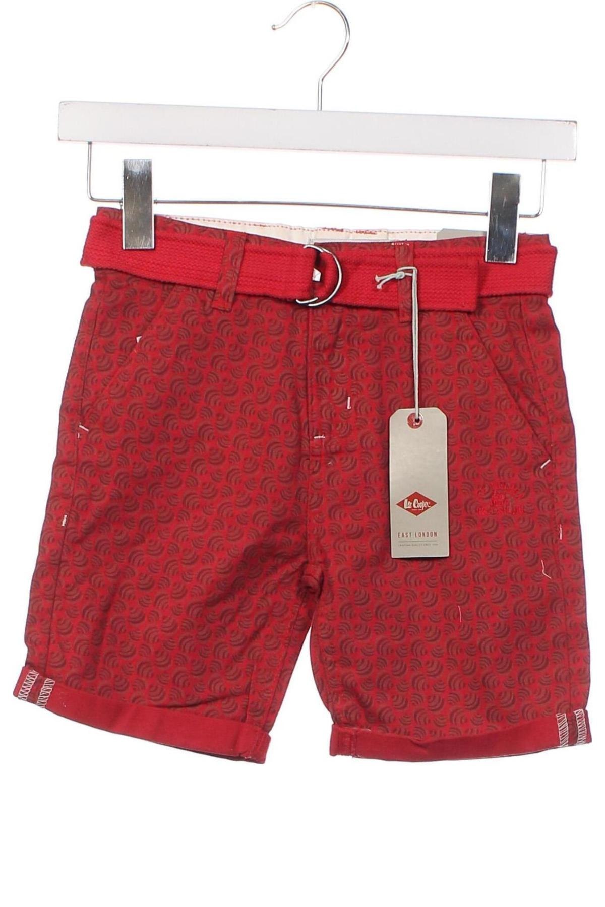 Dětské krátké kalhoty  Lee Cooper, Velikost 5-6y/ 116-122 cm, Barva Červená, Cena  370,00 Kč