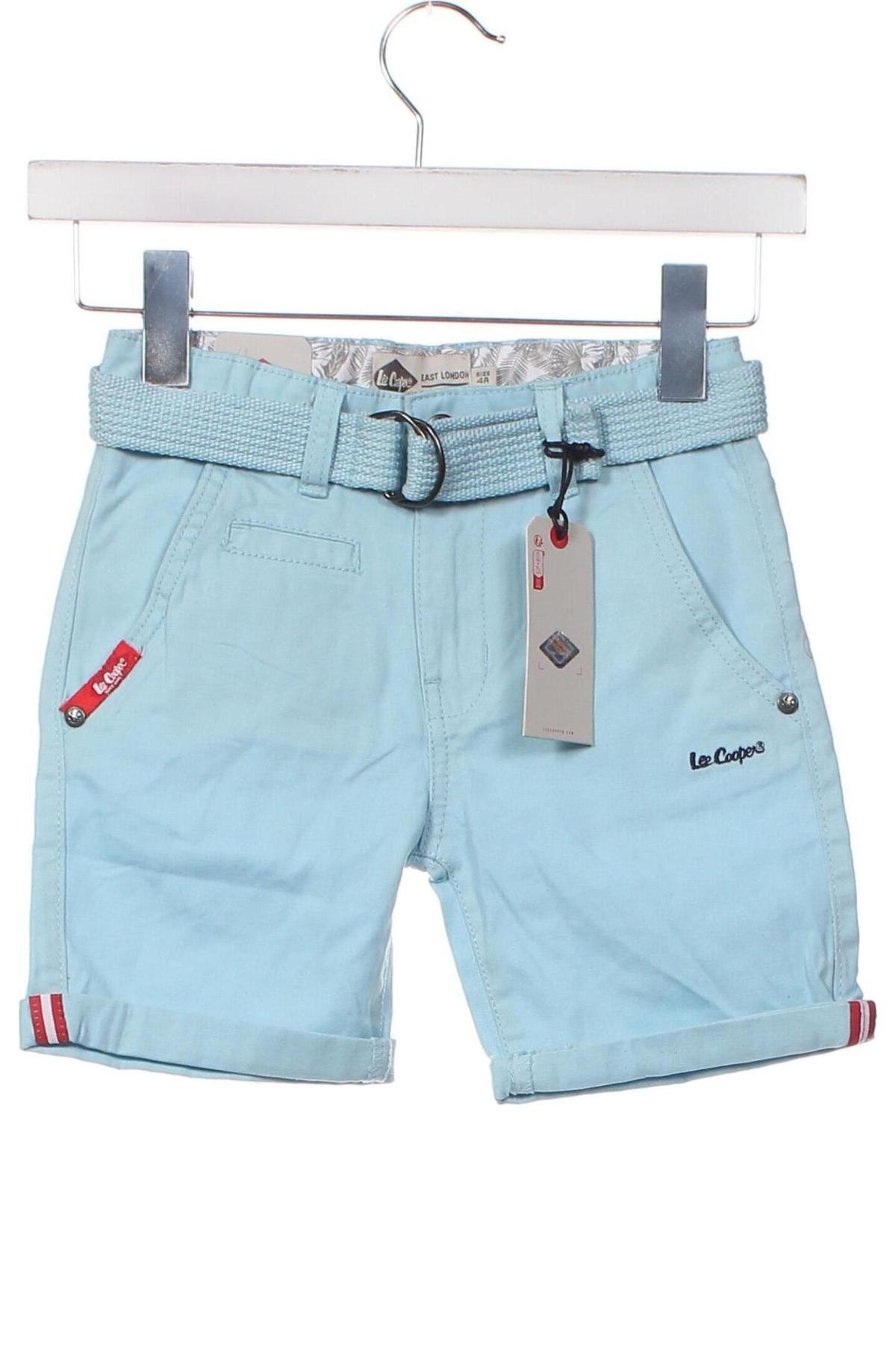 Pantaloni scurți pentru copii Lee Cooper, Mărime 3-4y/ 104-110 cm, Culoare Albastru, Preț 134,21 Lei