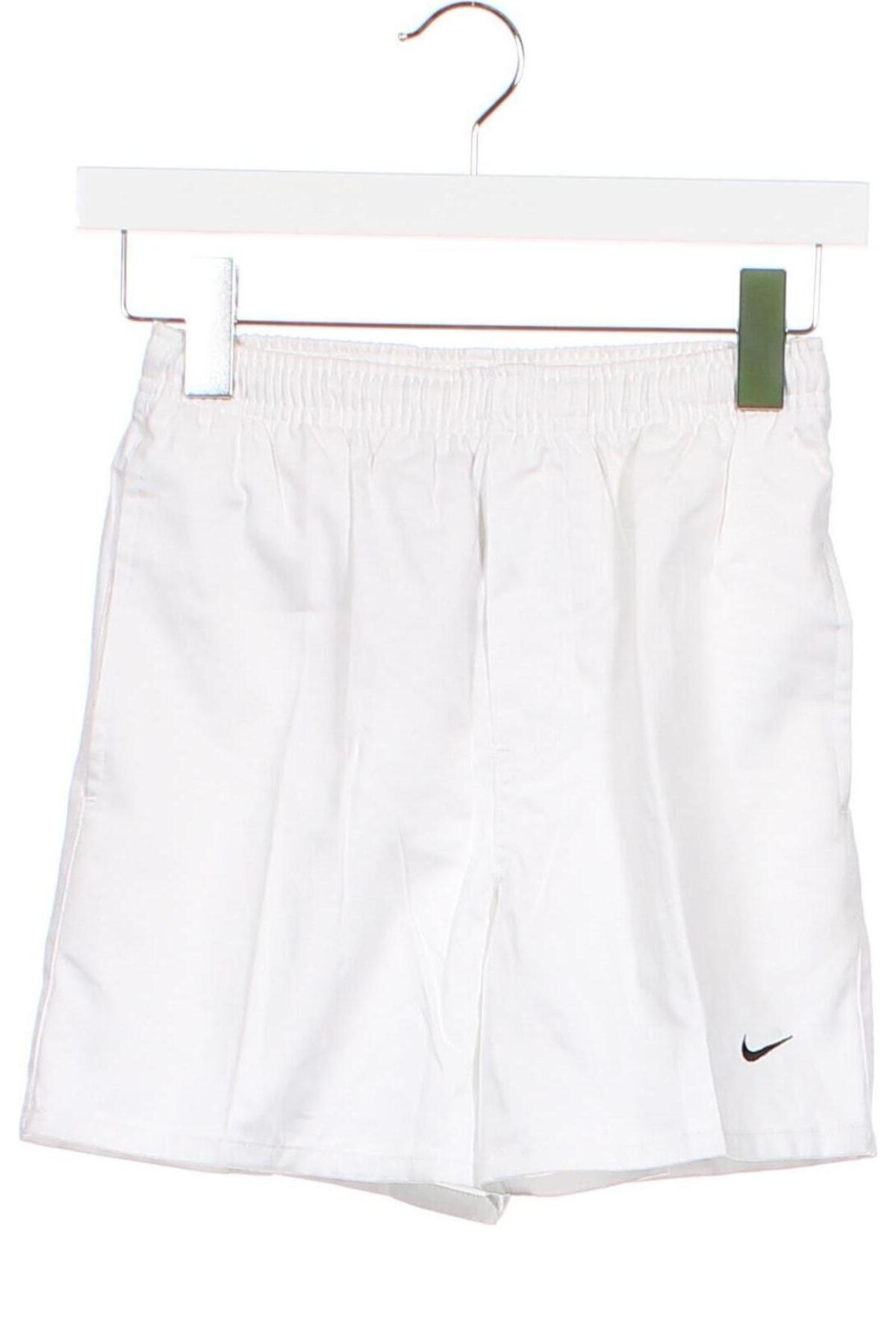 Dziecięce szorty Nike, Rozmiar 7-8y/ 128-134 cm, Kolor Biały, Cena 54,88 zł