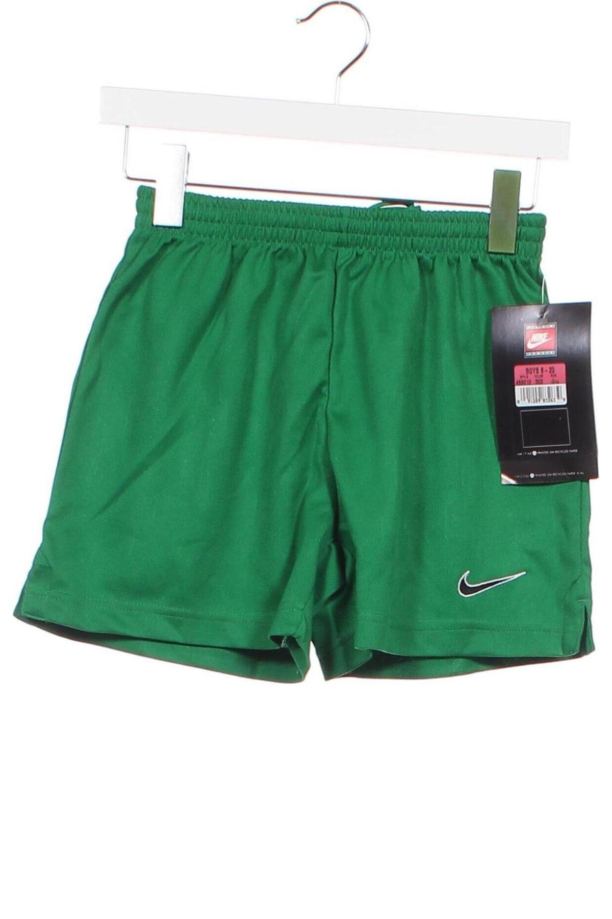 Kinder Shorts Nike, Größe 11-12y/ 152-158 cm, Farbe Grün, Preis 12,11 €