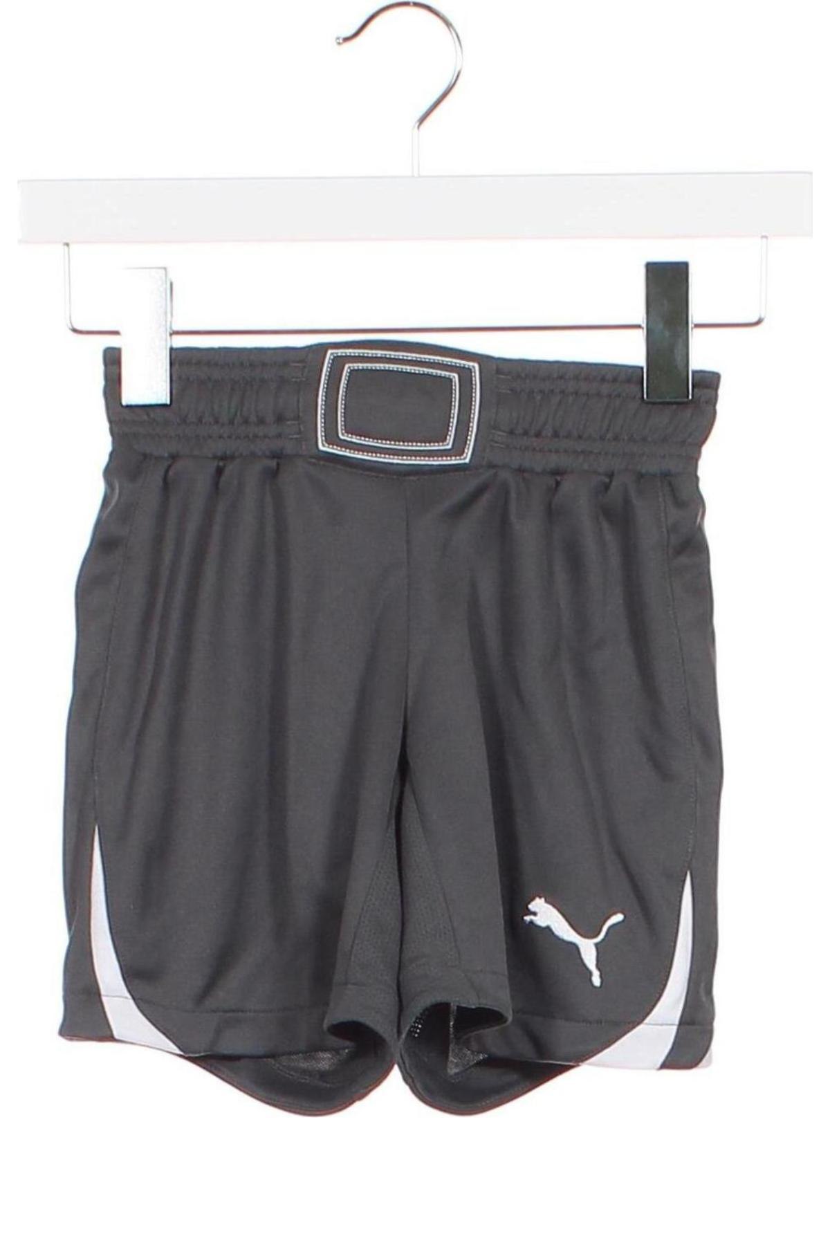 Pantaloni scurți pentru copii PUMA, Mărime 6-7y/ 122-128 cm, Culoare Gri, Preț 104,45 Lei