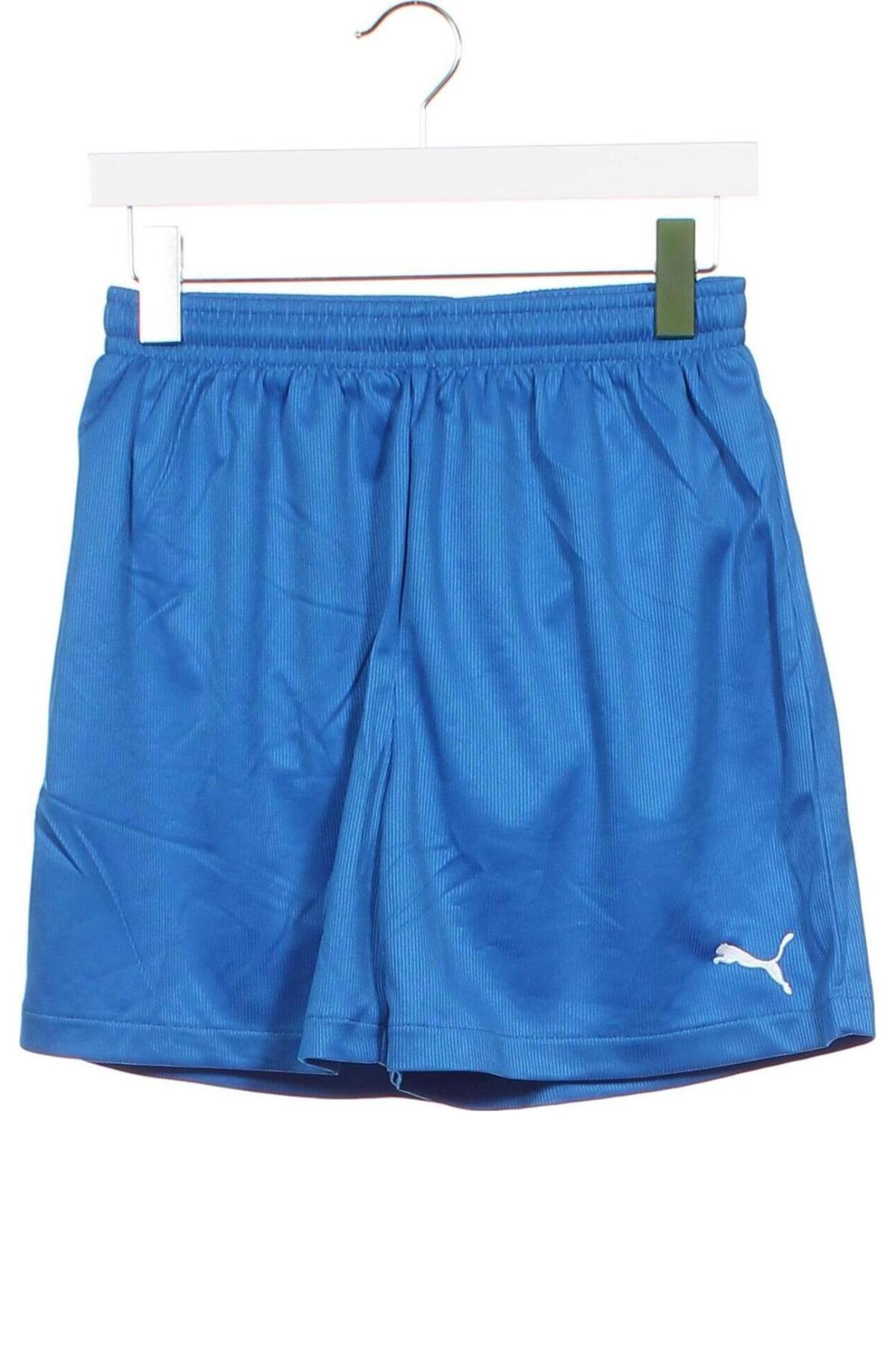 Kinder Shorts PUMA, Größe 15-18y/ 170-176 cm, Farbe Blau, Preis 13,64 €