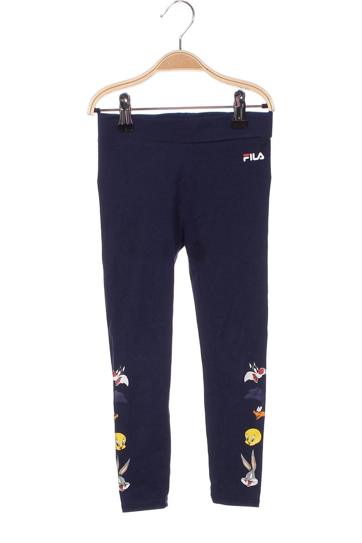 Gyerek leggings FILA, Méret 4-5y / 110-116 cm, Szín Kék, Ár 6 978 Ft