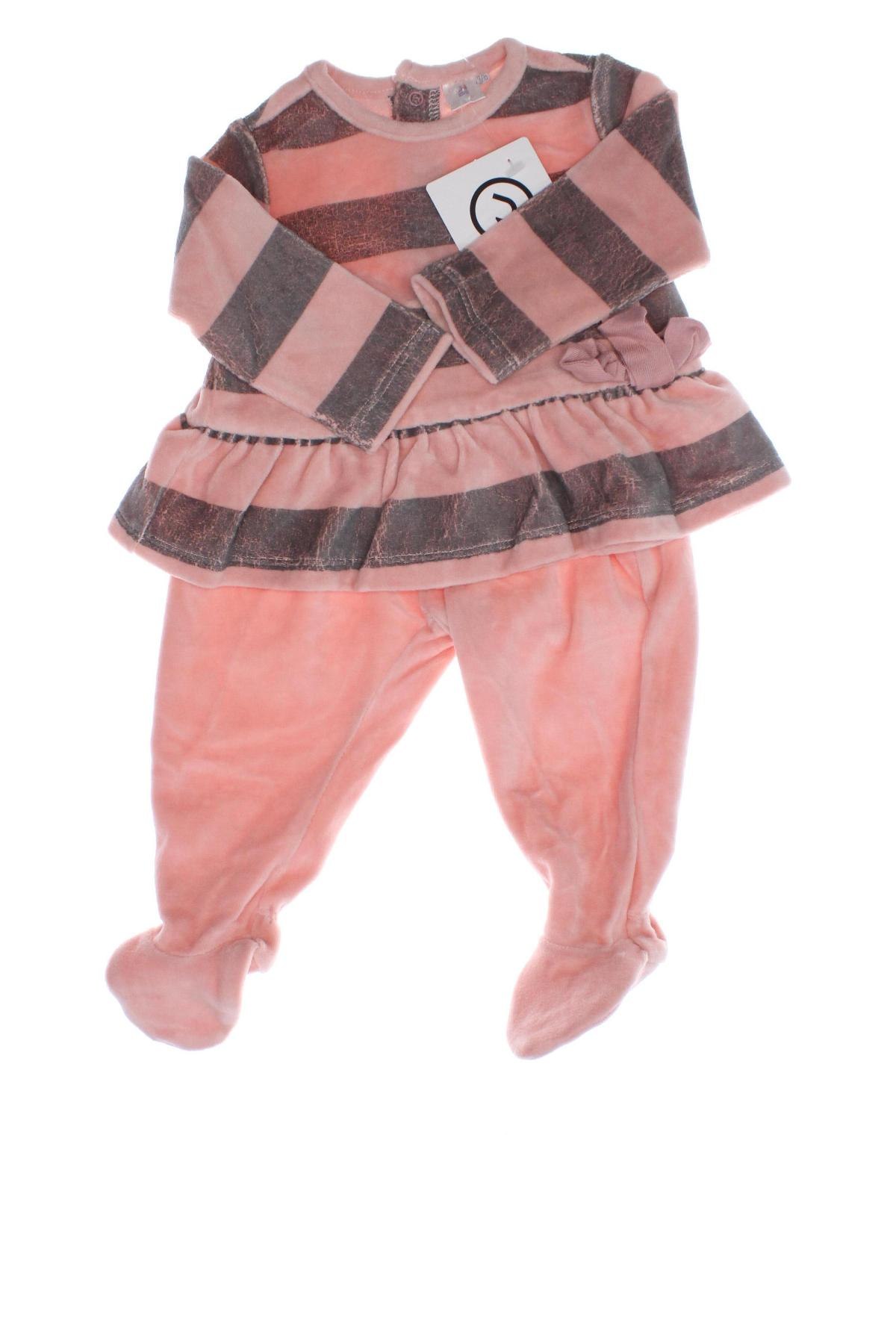 Детски комплект, Размер 3-6m/ 62-68 см, Цвят Розов, Цена 10,53 лв.
